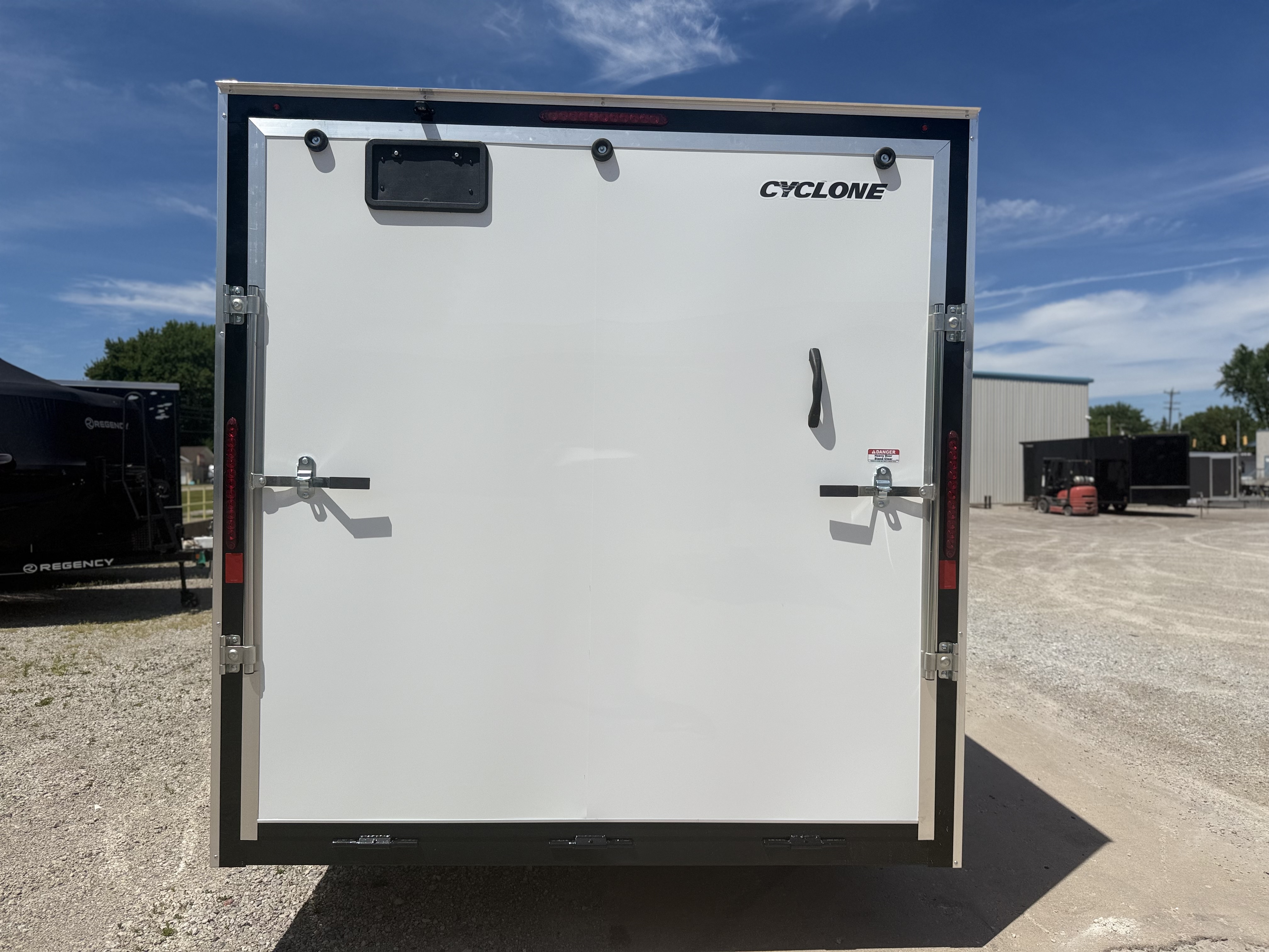 2027 Legend 7.5x18 Cyclone Steel V-Nose Tandem Axle Enclosed Cargo Trailer Cargo Trailer