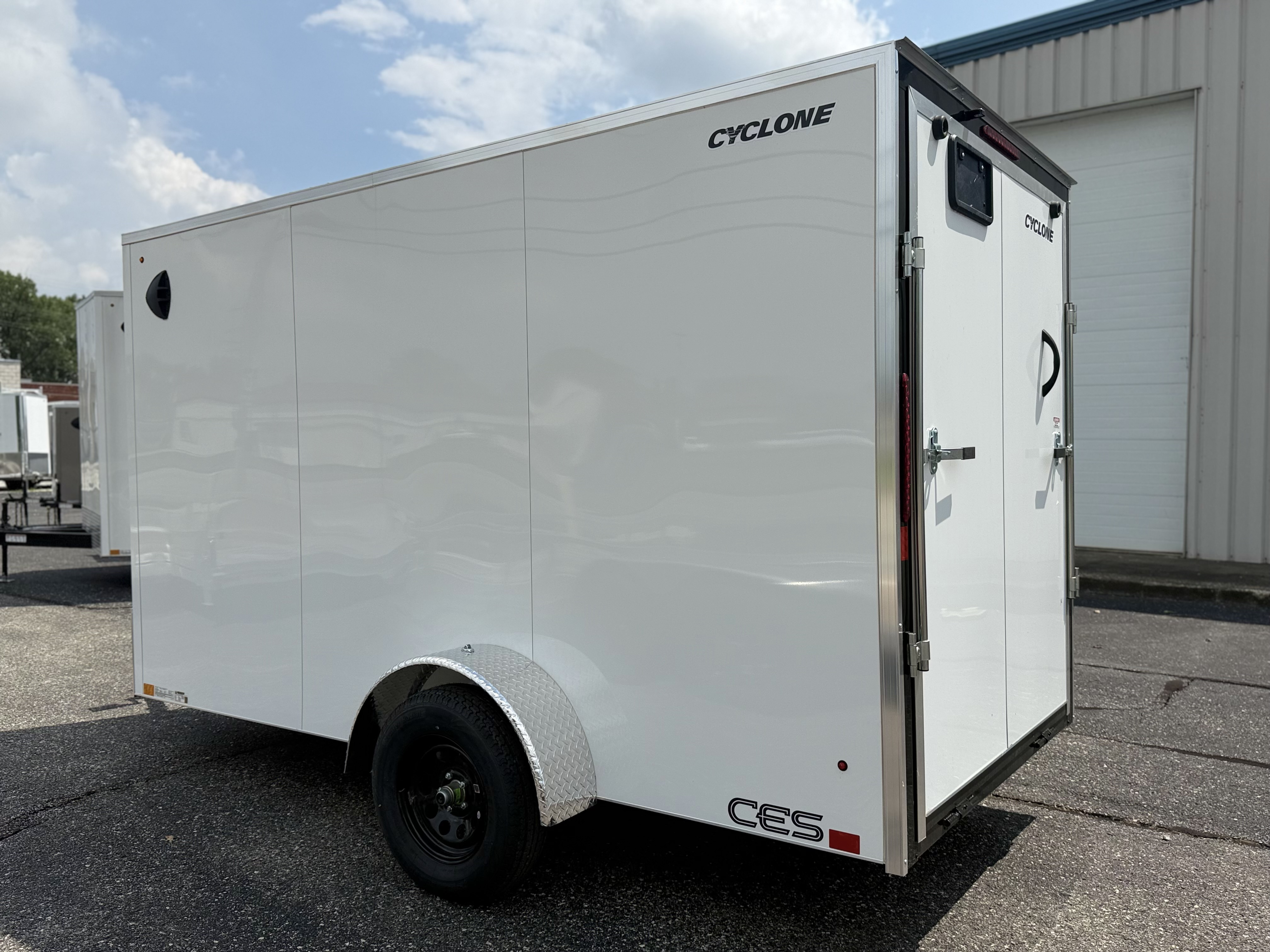 2027 Legend 6x13 Cyclone Steel V-Nose Single Axle Enclosed Cargo Trailer Cargo Trailer