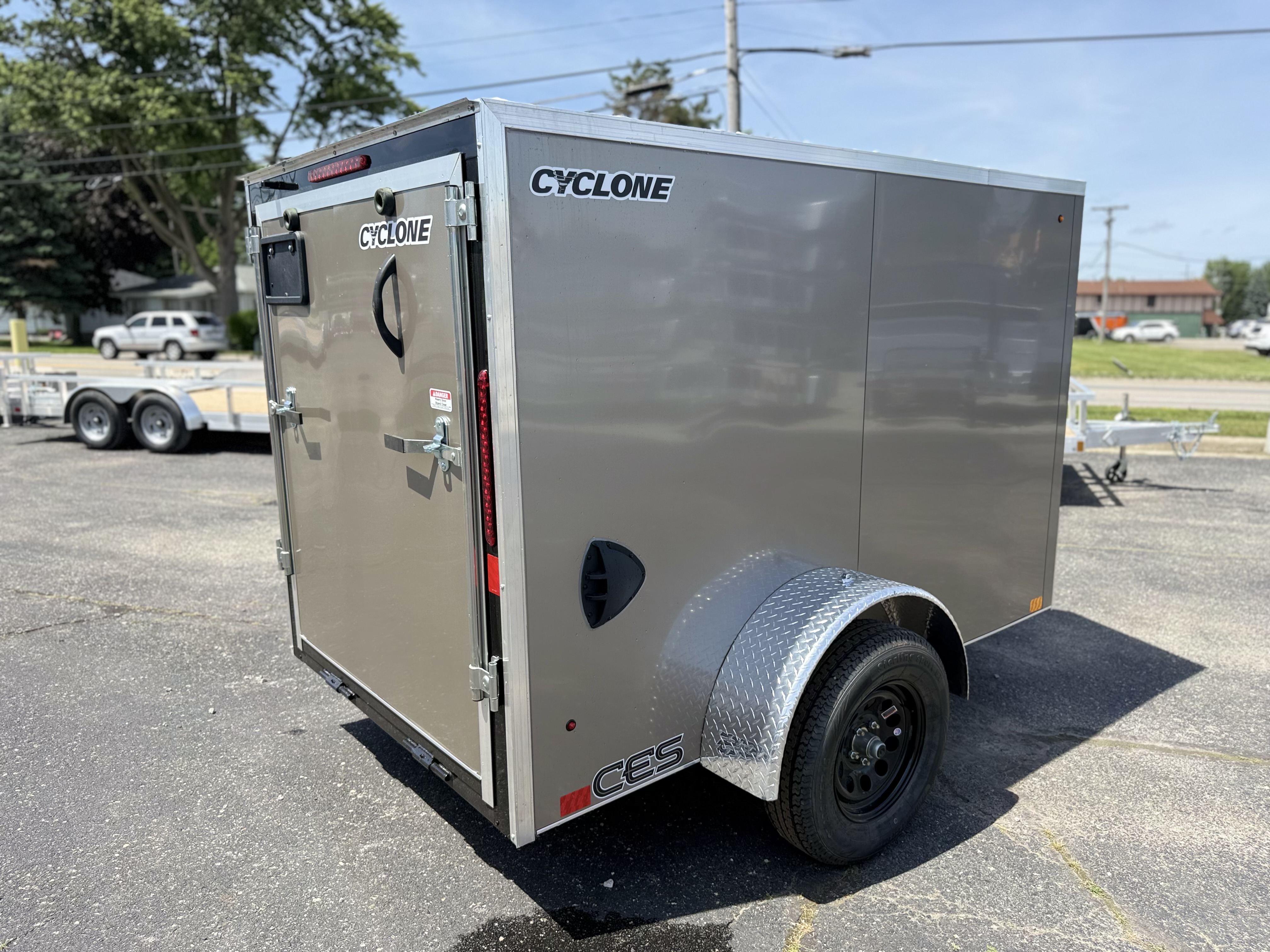 2027 Legend 5x9 Cyclone Steel V-Nose Single Axle Enclosed Cargo Trailer Cargo Trailer