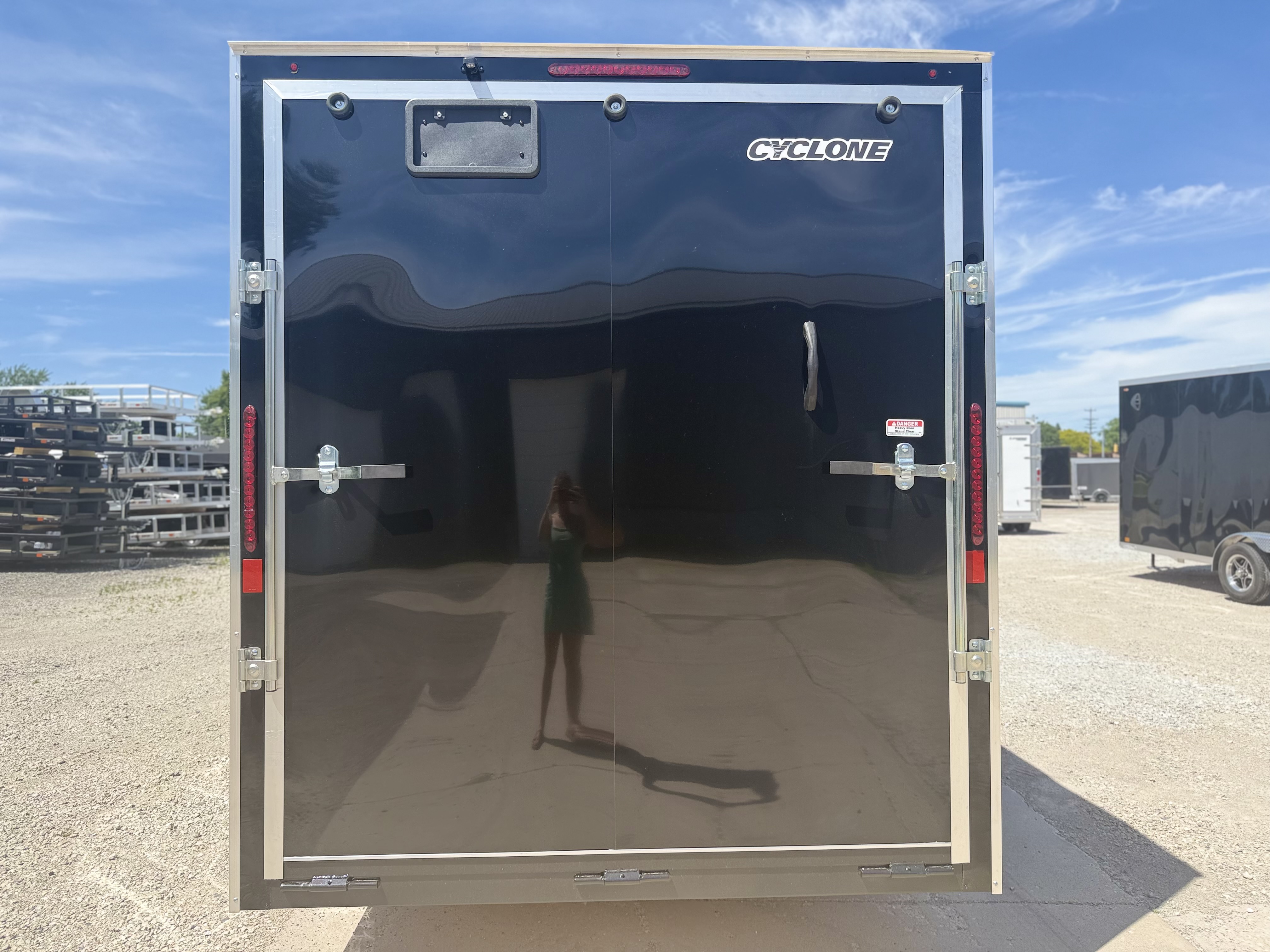 2027 Legend 7X18 Cyclone Steel V-Nose Tandem Axle Enclosed Cargo Trailer Cargo Trailer