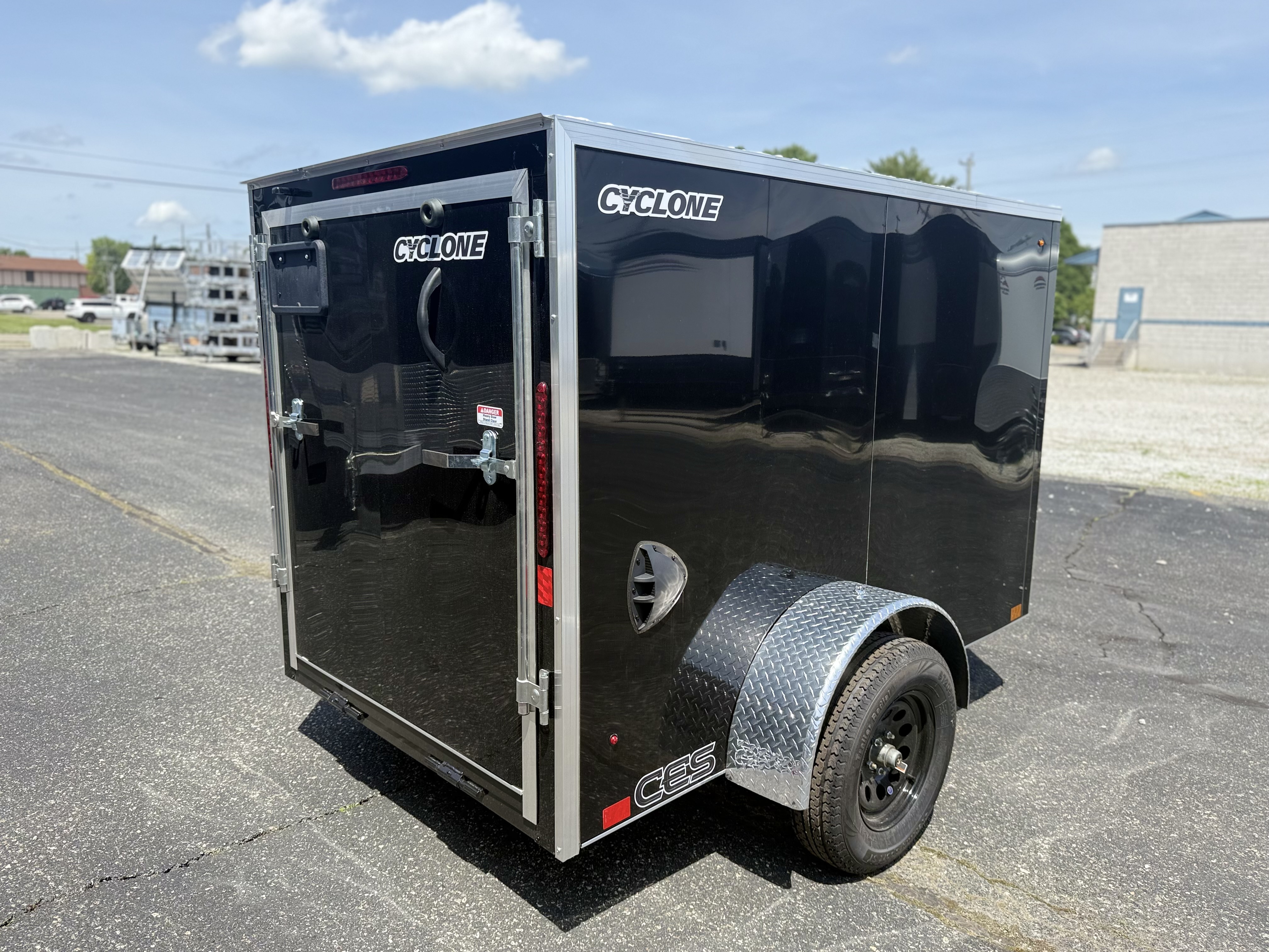 2027 Legend 5x9 Cyclone Steel V-Nose Single Axle Enclosed Cargo Trailer Cargo Trailer