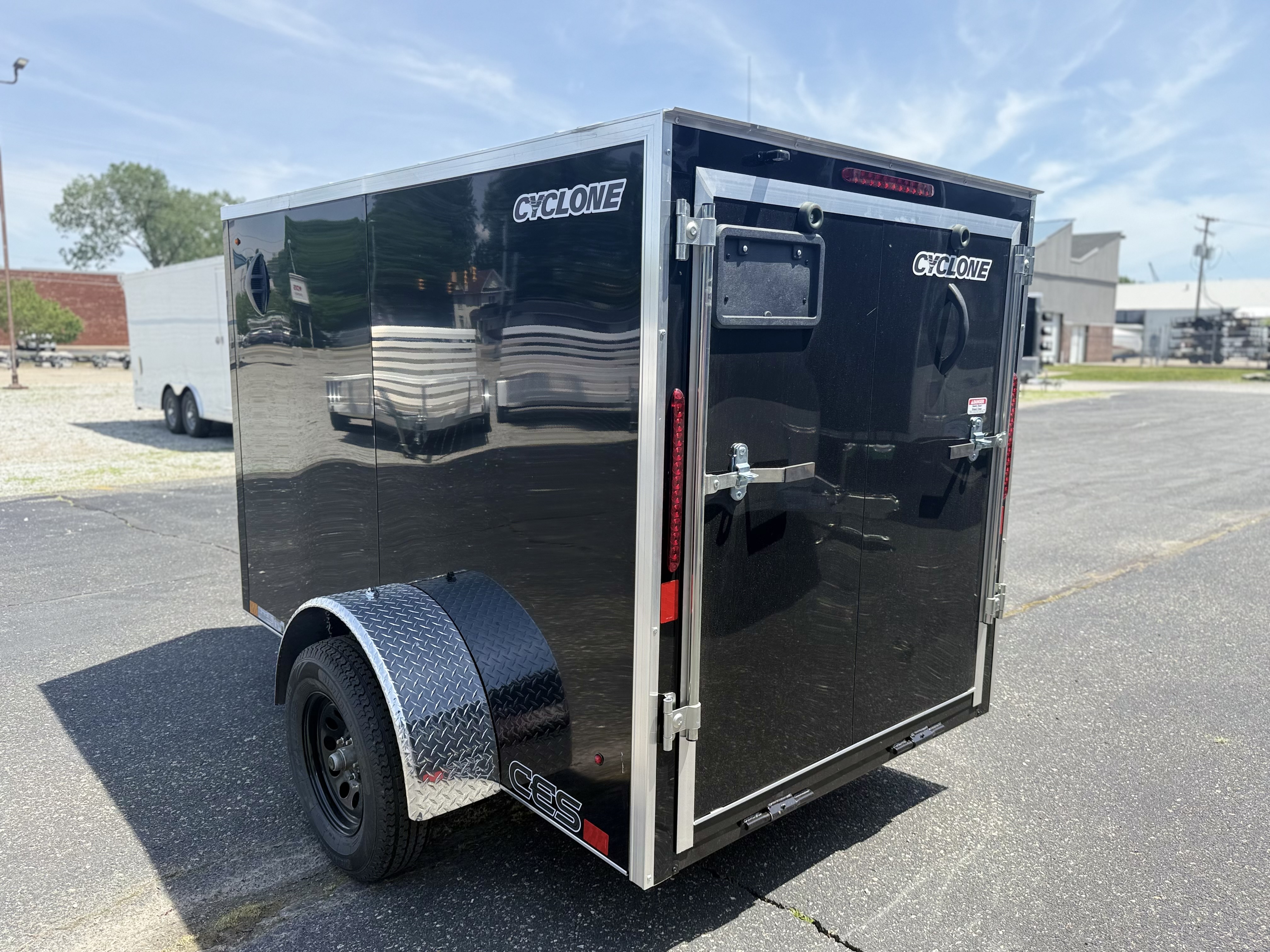 2027 Legend 5x9 Cyclone Steel V-Nose Single Axle Enclosed Cargo Trailer Cargo Trailer
