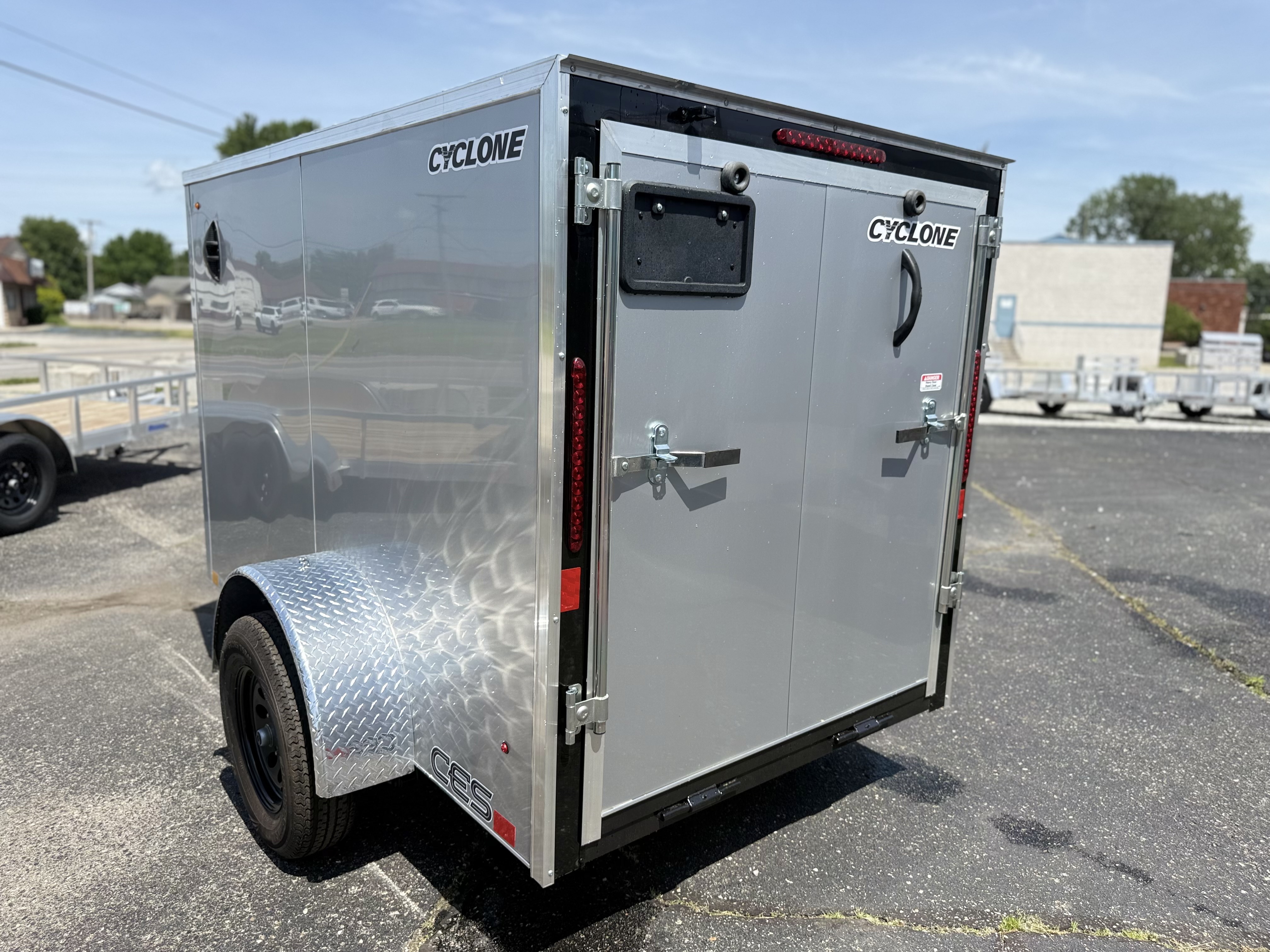 2027 Legend 5x9 Cyclone Steel V-Nose Single Axle Enclosed Cargo Trailer Cargo Trailer