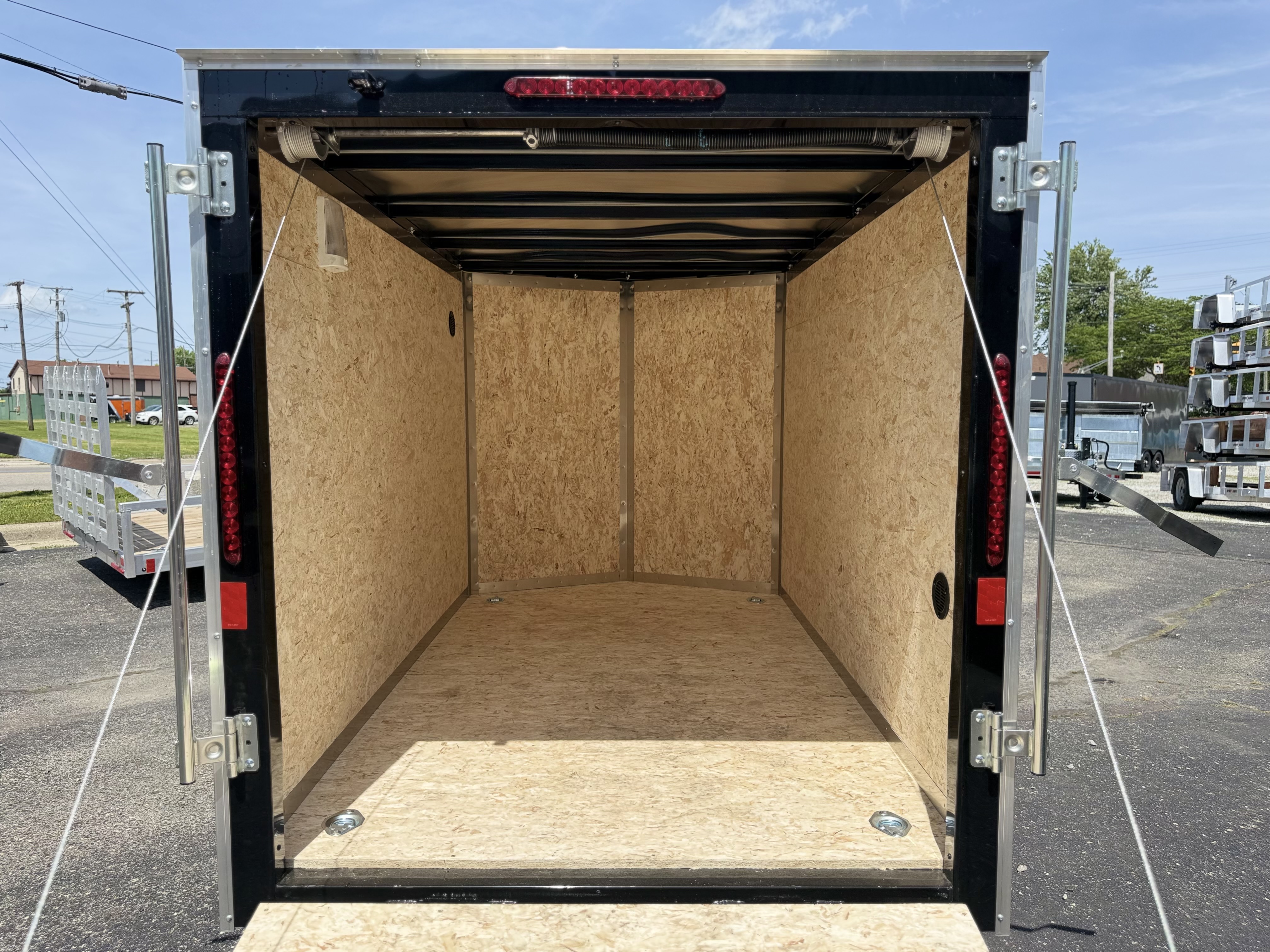 2027 Legend 5x9 Cyclone Steel V-Nose Single Axle Enclosed Cargo Trailer Cargo Trailer