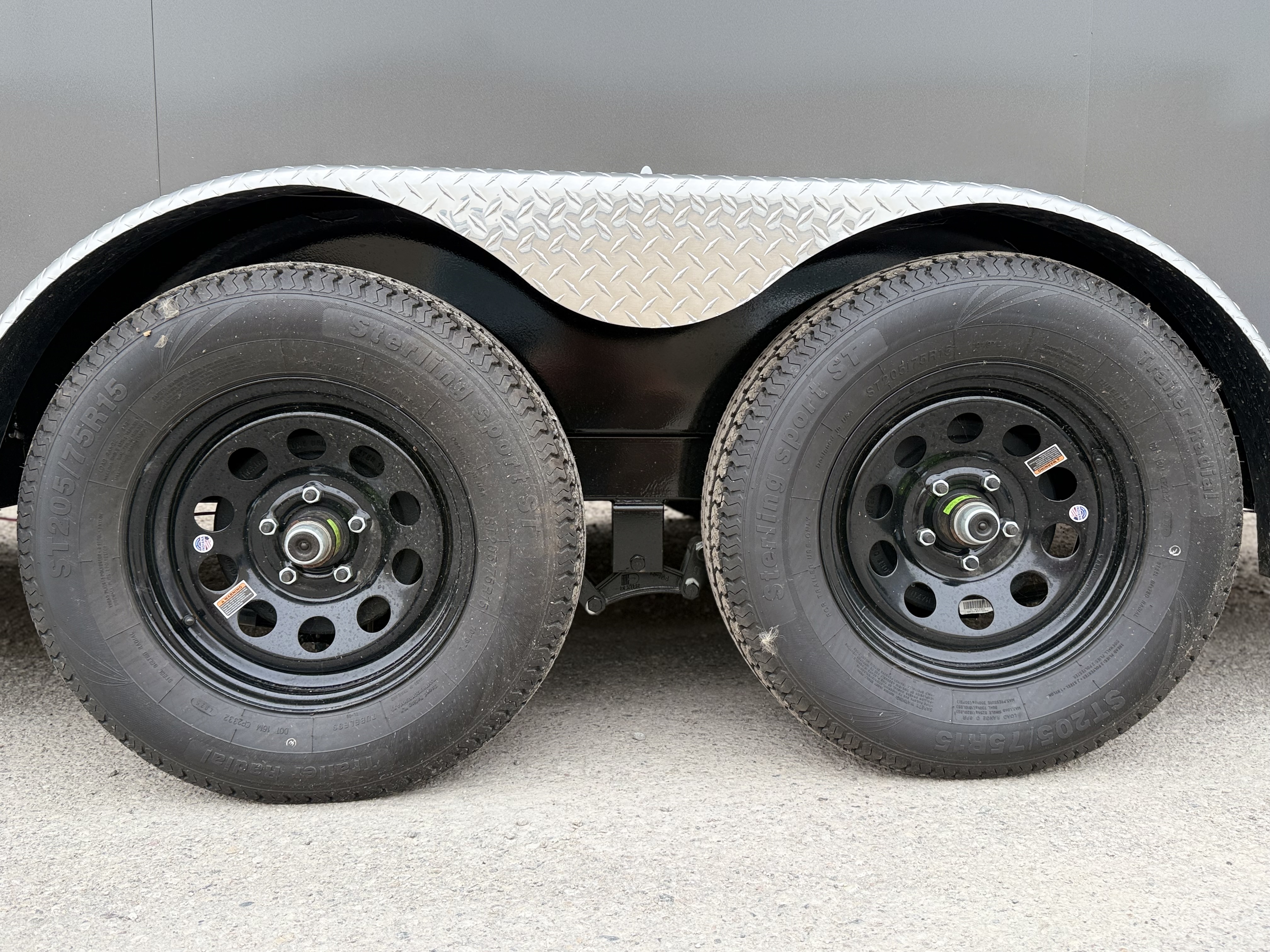 2027 Legend 7.5x18 Cyclone Steel V-Nose Tandem Axle Enclosed Cargo Trailer Cargo Trailer