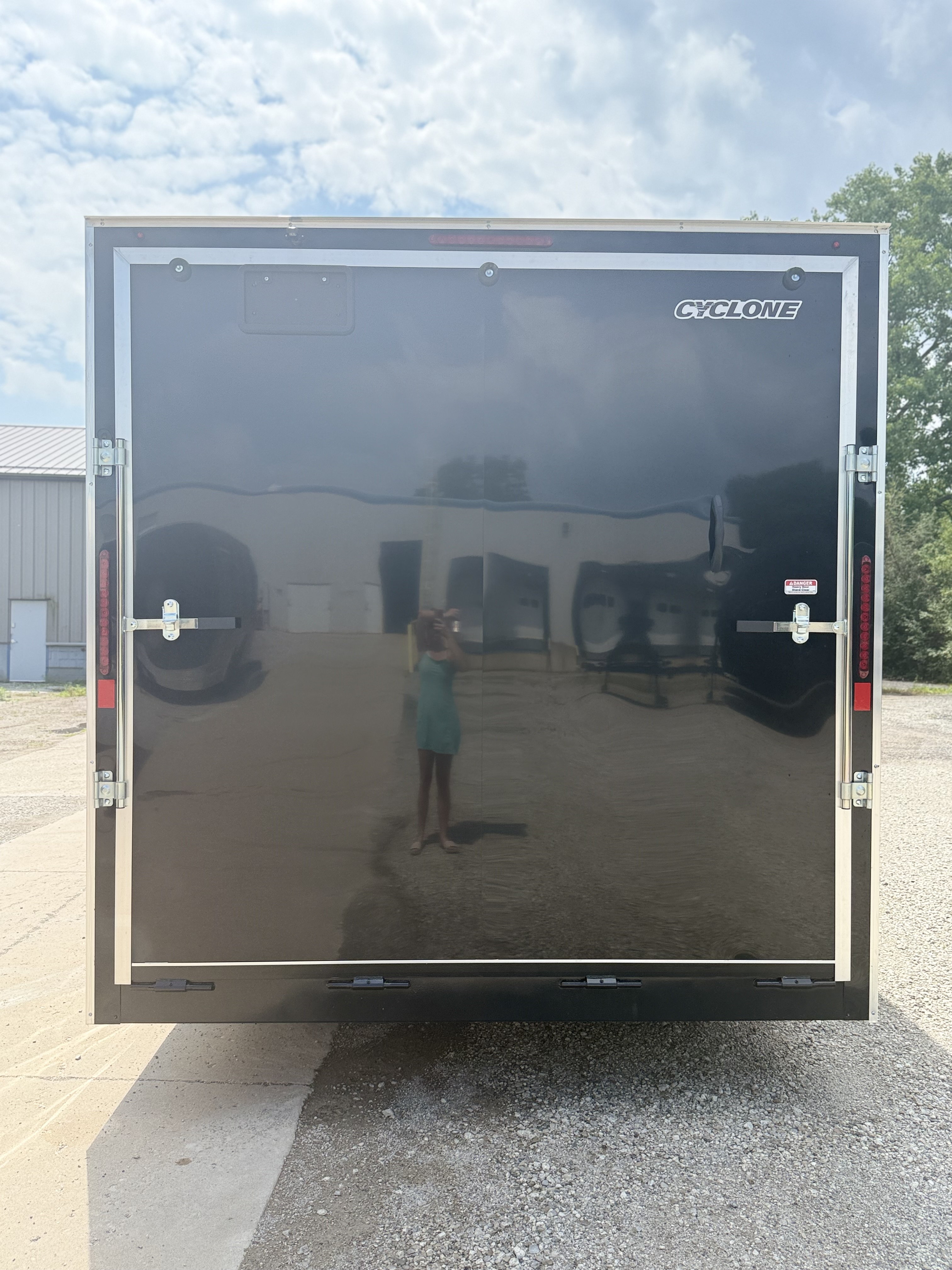 2027 Legend 8.5X20 Cyclone Steel V-Nose Tandem Axle Enclosed Cargo Trailer Cargo Trailer