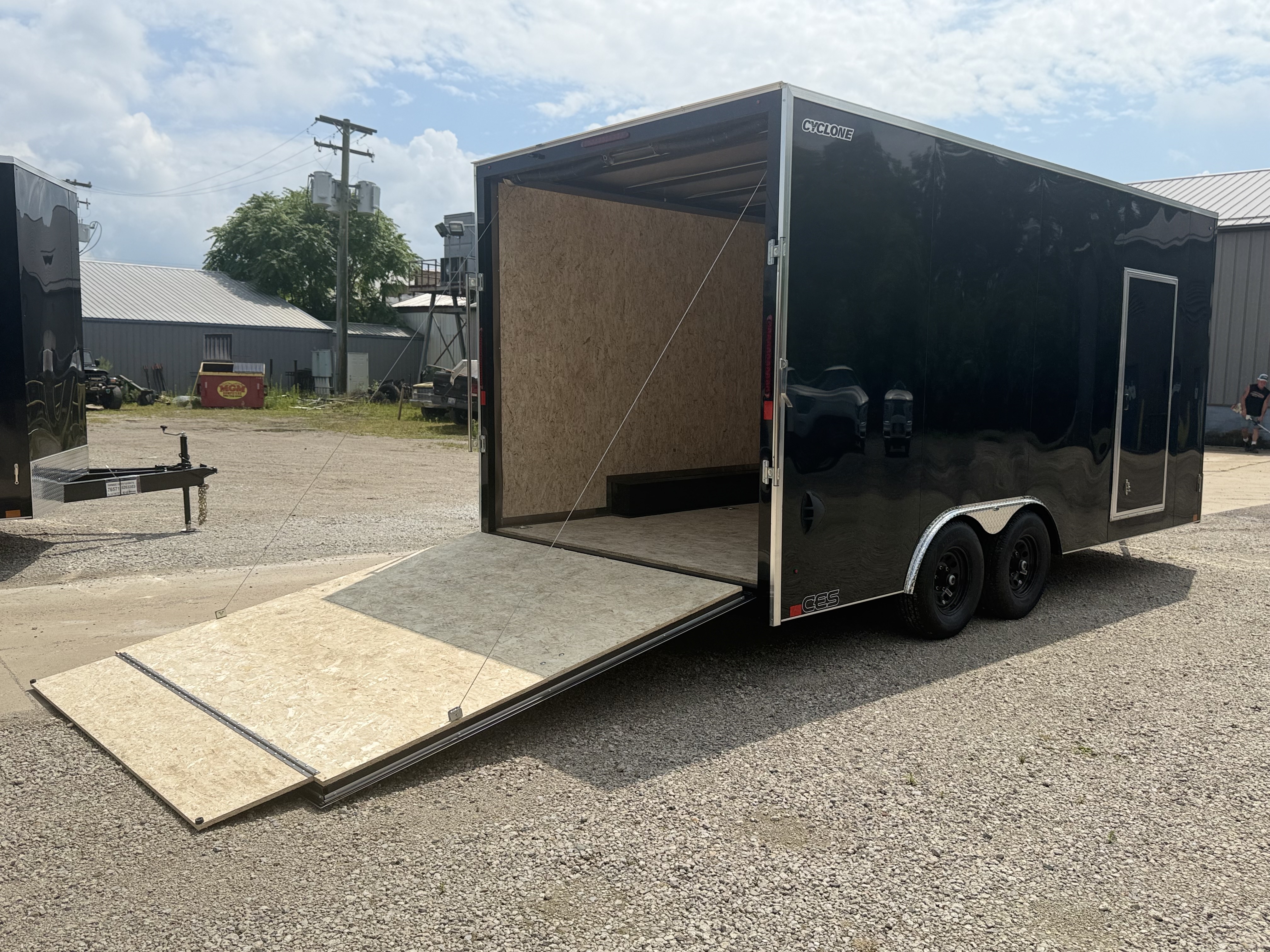 2027 Legend 8.5X20 Cyclone Steel V-Nose Tandem Axle Enclosed Cargo Trailer Cargo Trailer