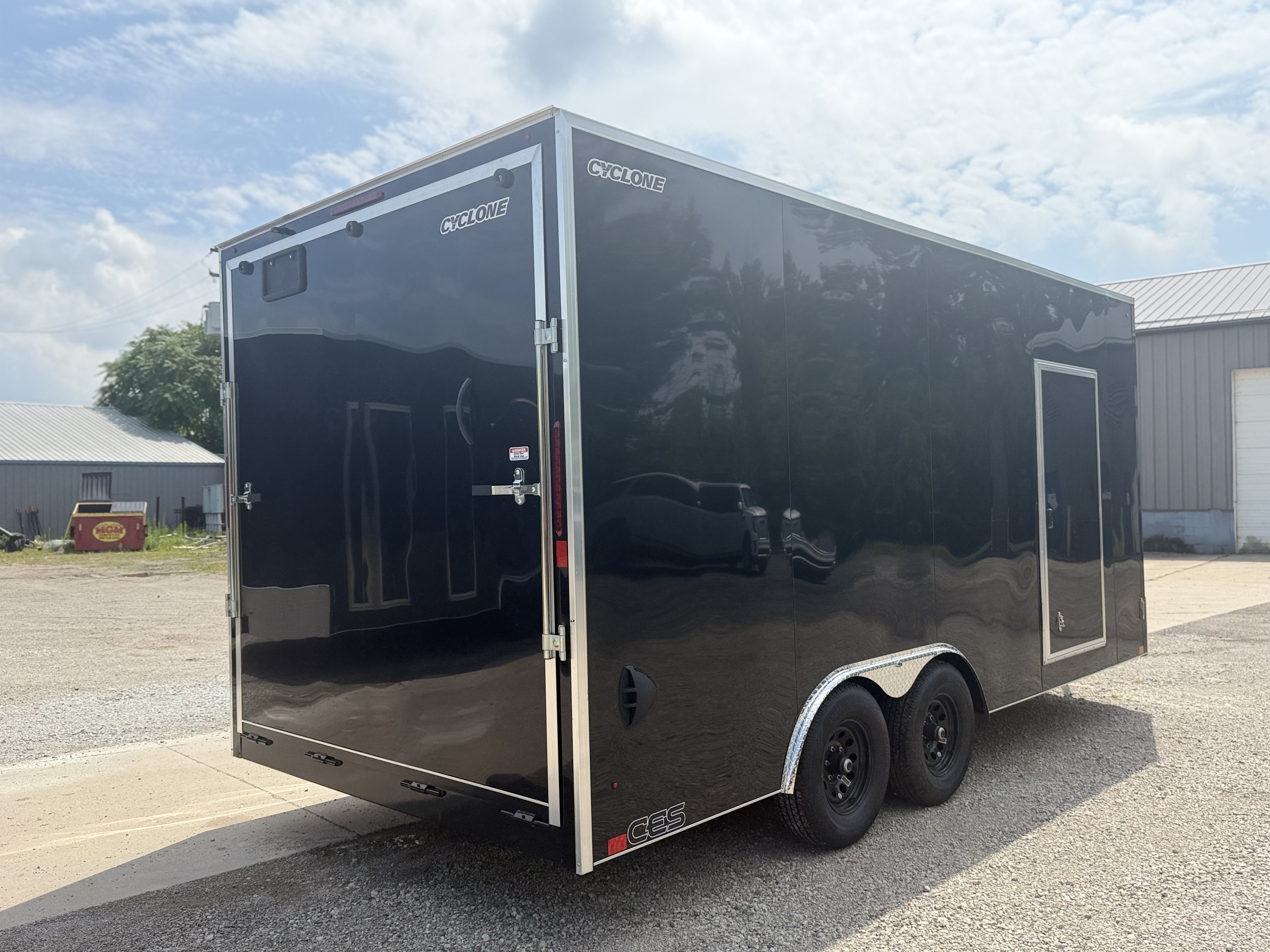 2027 Legend 8.5X20 Cyclone Steel V-Nose Tandem Axle Enclosed Cargo Trailer Cargo Trailer