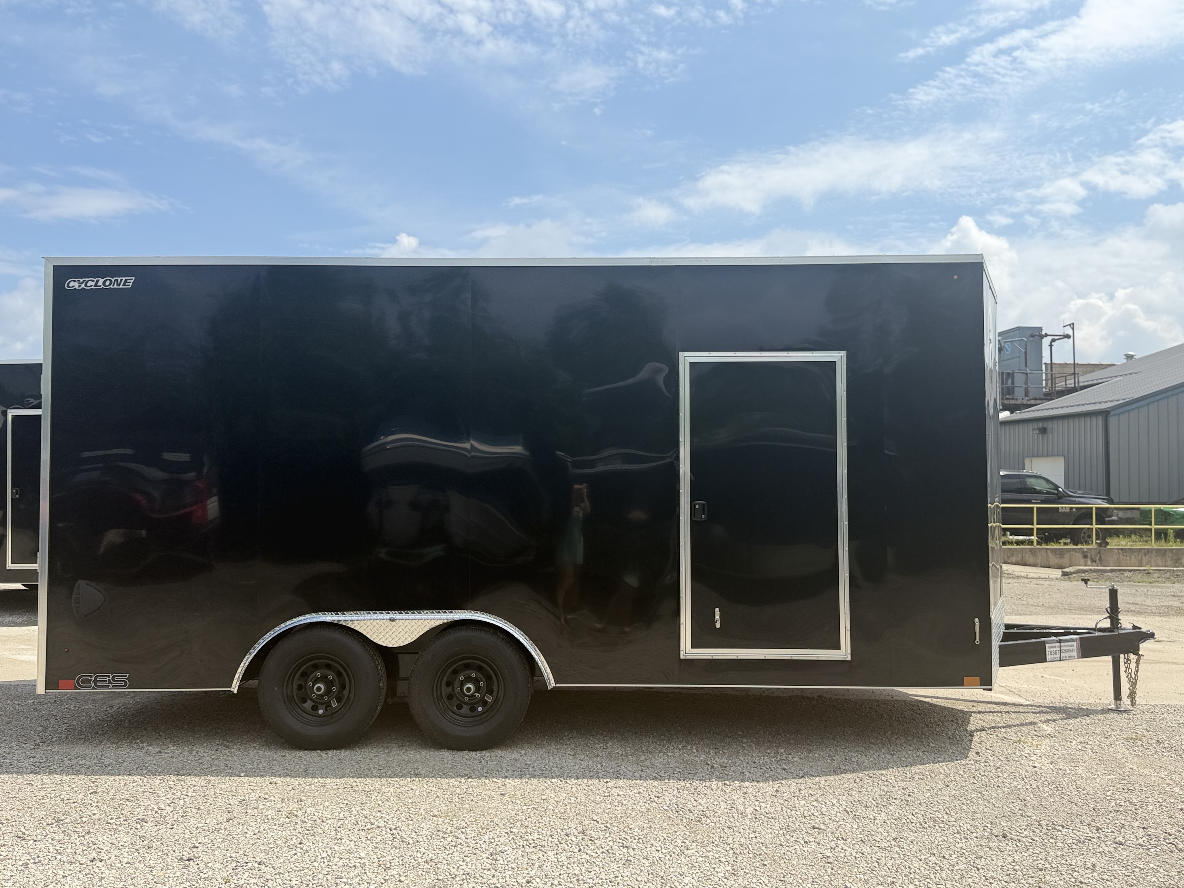 2027 Legend 8.5X20 Cyclone Steel V-Nose Tandem Axle Enclosed Cargo Trailer Cargo Trailer