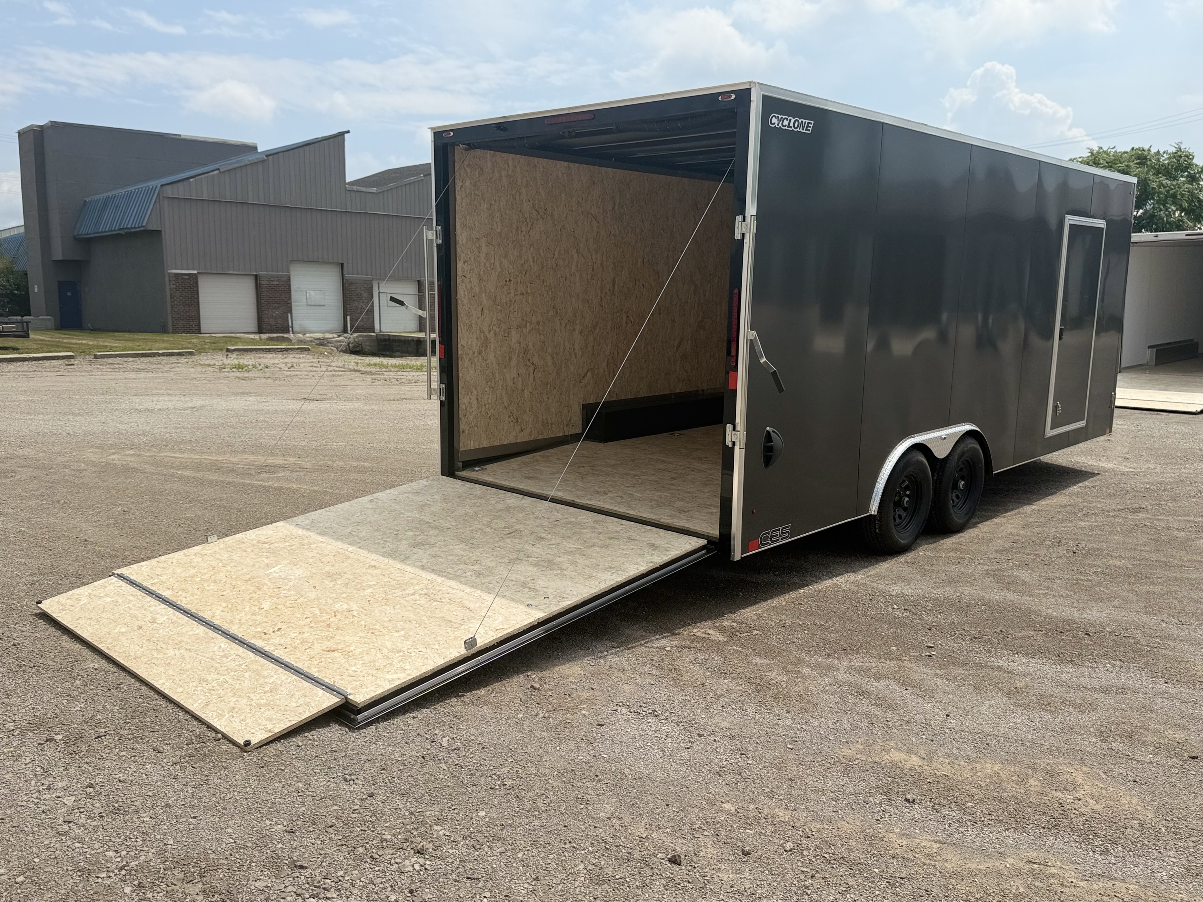 2027 Legend 8.5x22 Cyclone Steel V-Nose Tandem Axle Enclosed Cargo Trailer Cargo Trailer