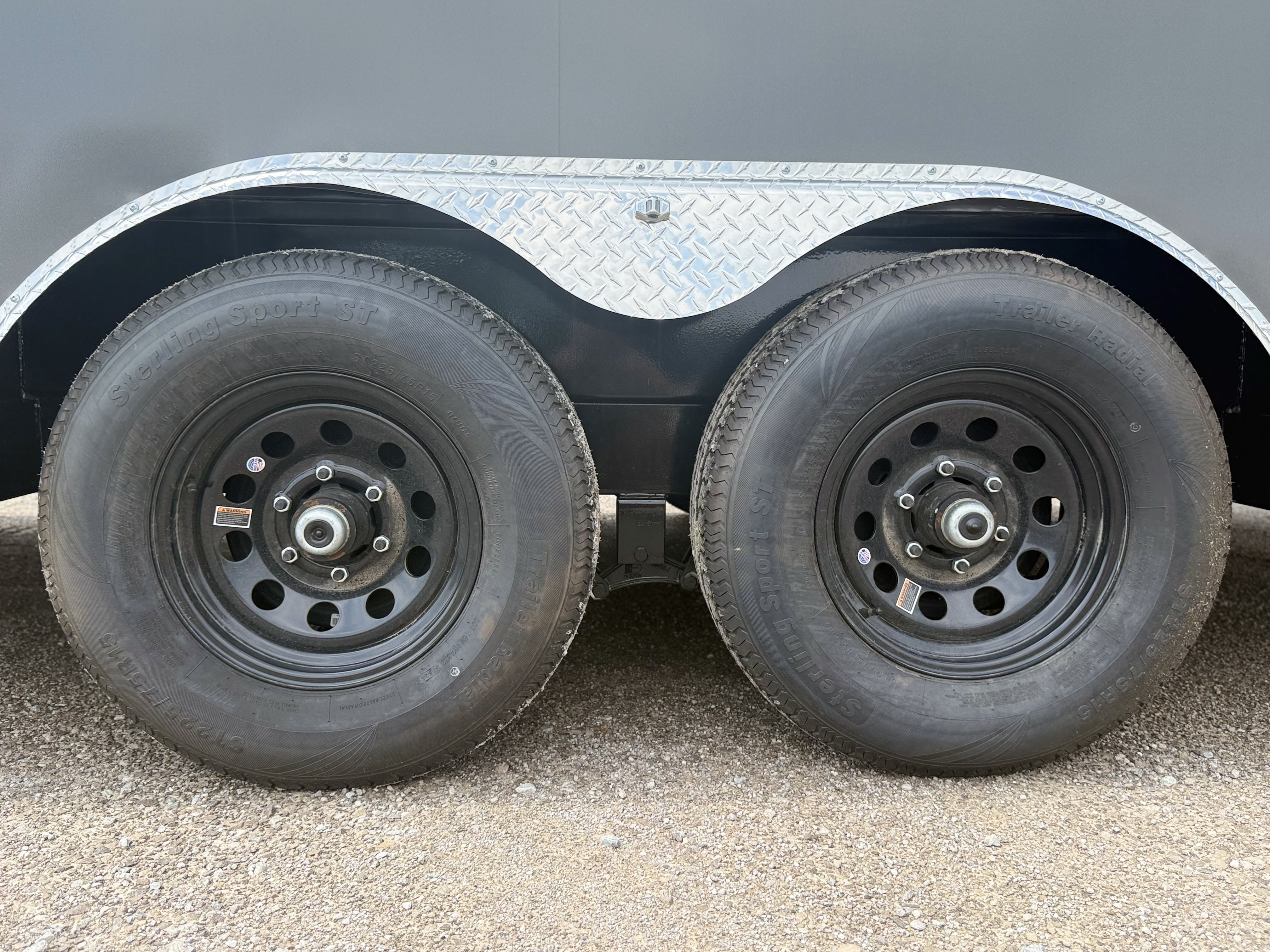 2027 Legend 8.5x22 Cyclone Steel V-Nose Tandem Axle Enclosed Cargo Trailer Cargo Trailer