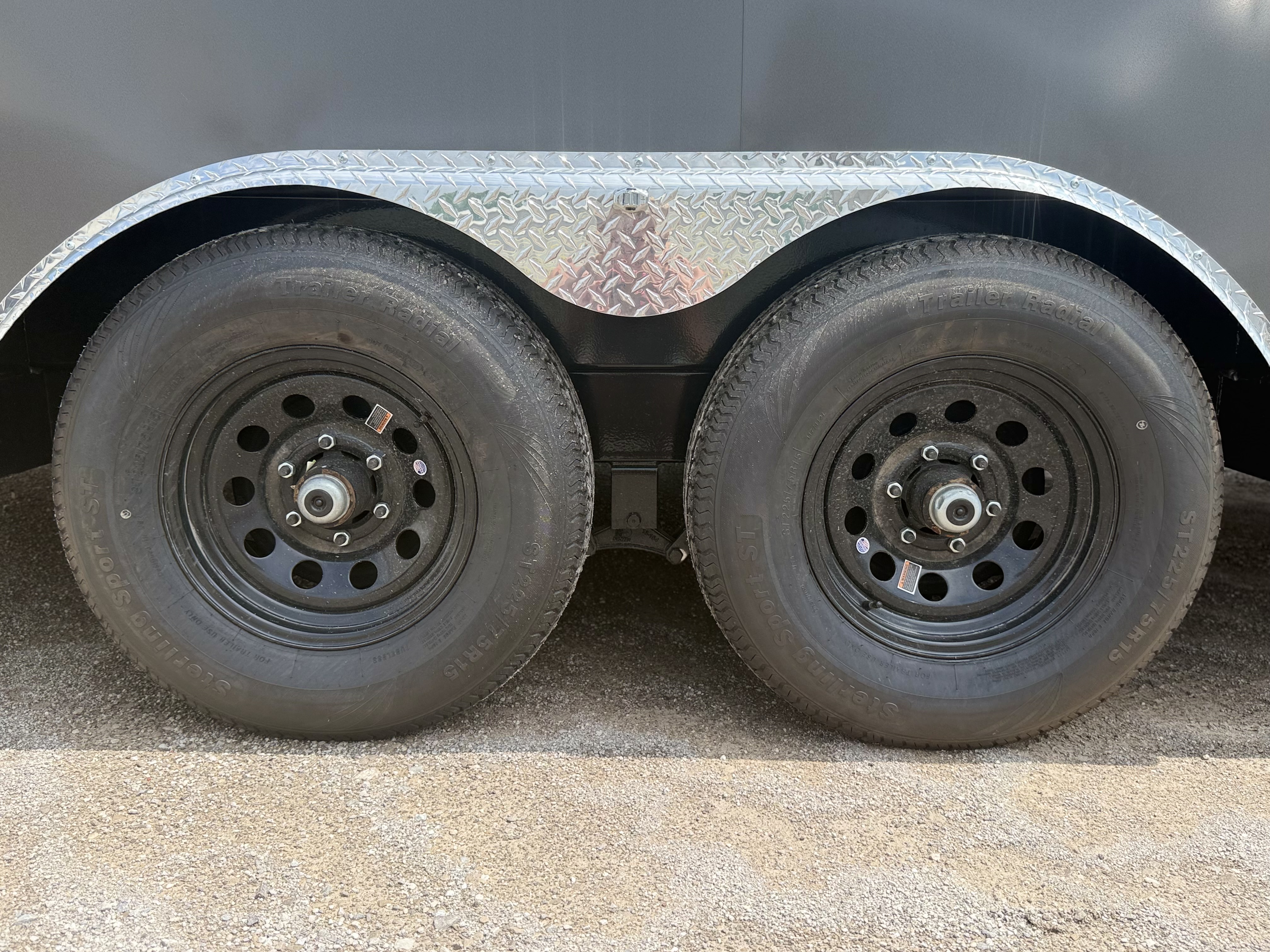 2027 Legend 8.5x22 Cyclone Steel V-Nose Tandem Axle Enclosed Cargo Trailer Cargo Trailer