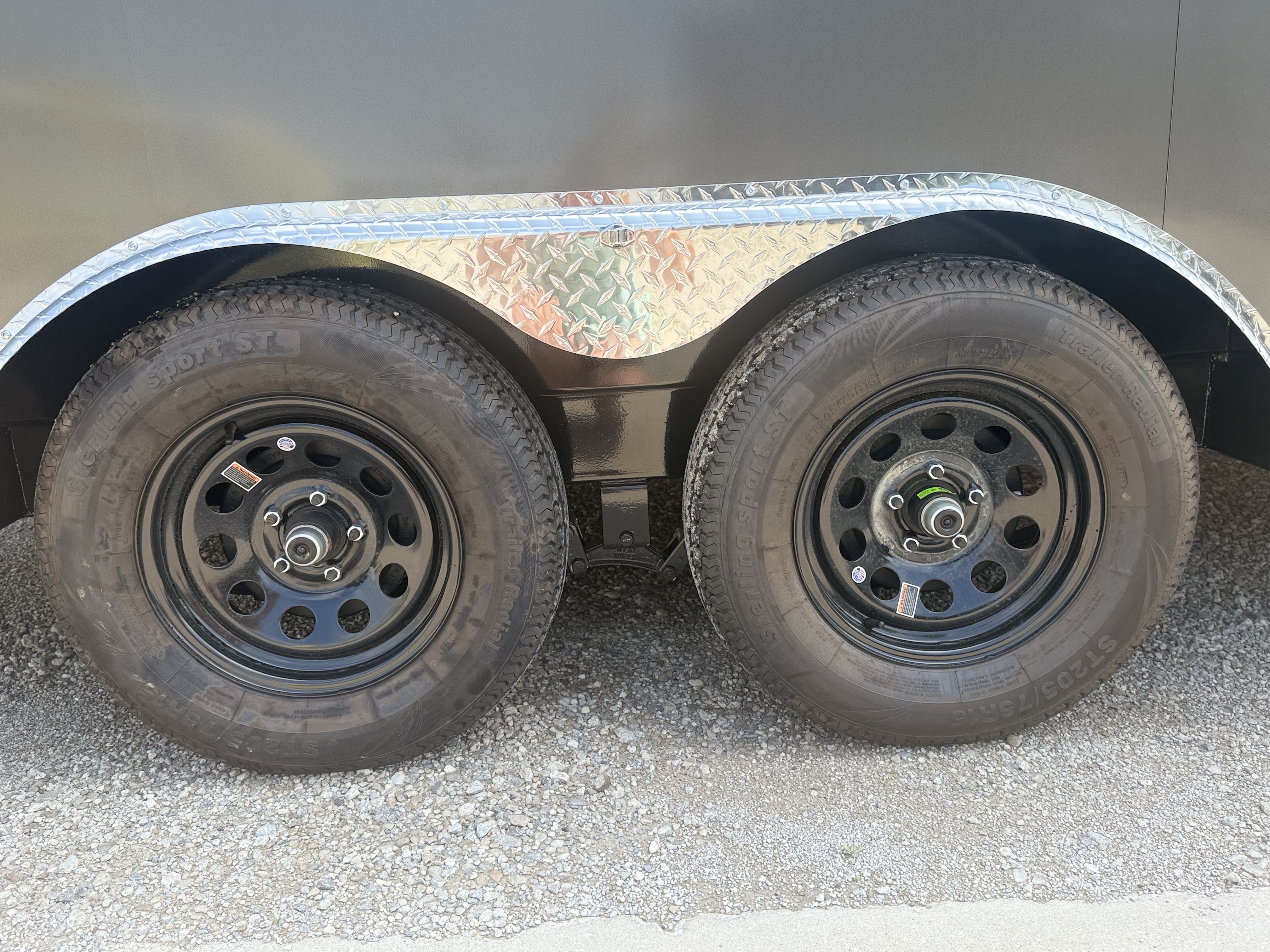2027 Legend 8.5 x 18 Cyclone Steel V-Nose Tandem Axle Enclosed Cargo Trailer Cargo Trailer