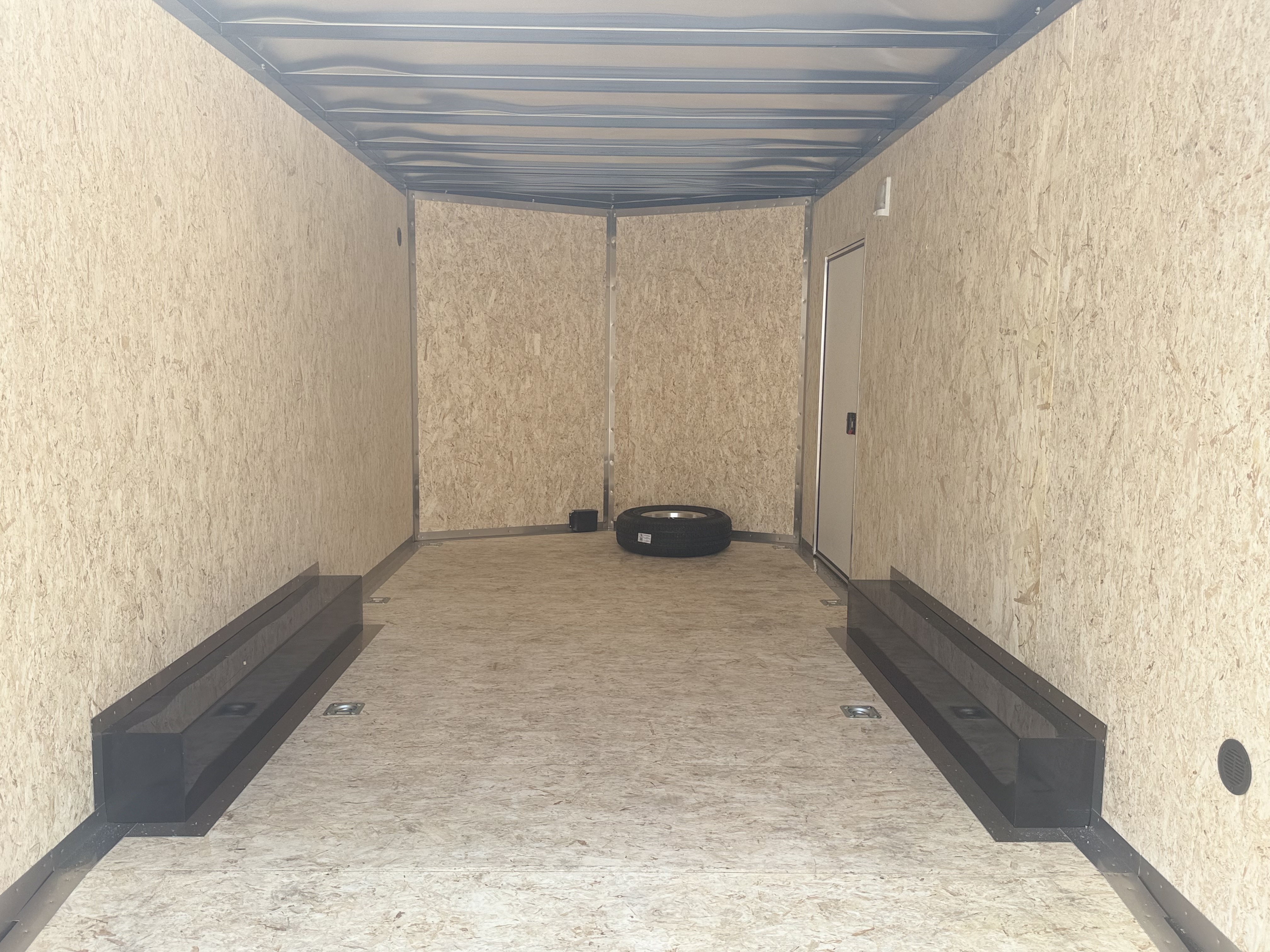 2027 Legend 8.5 x 18 Cyclone Steel V-Nose Tandem Axle Enclosed Cargo Trailer Cargo Trailer