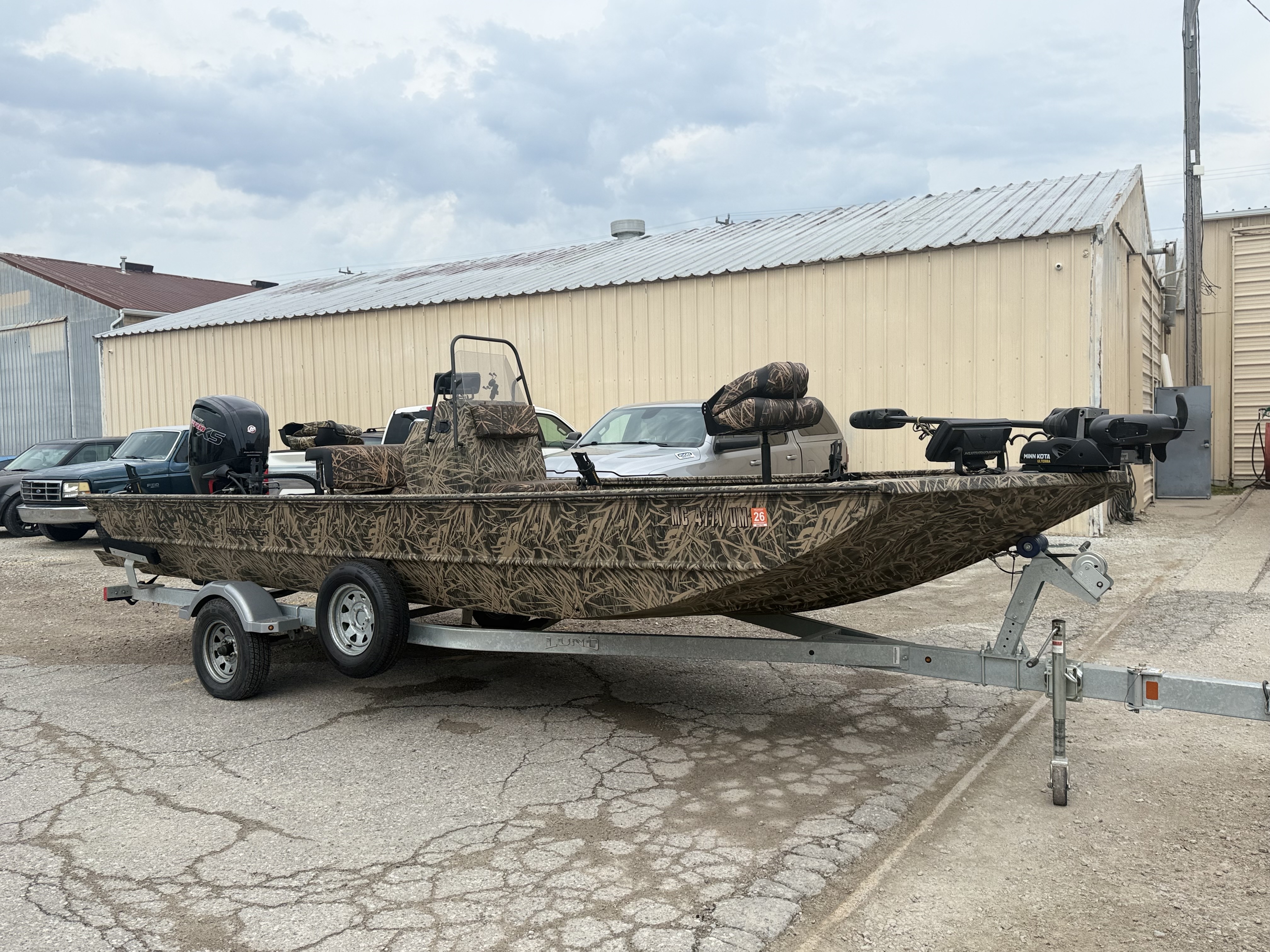2020 Lund 2070 Predator Aluminum Center Console Fishing Boat Boats
