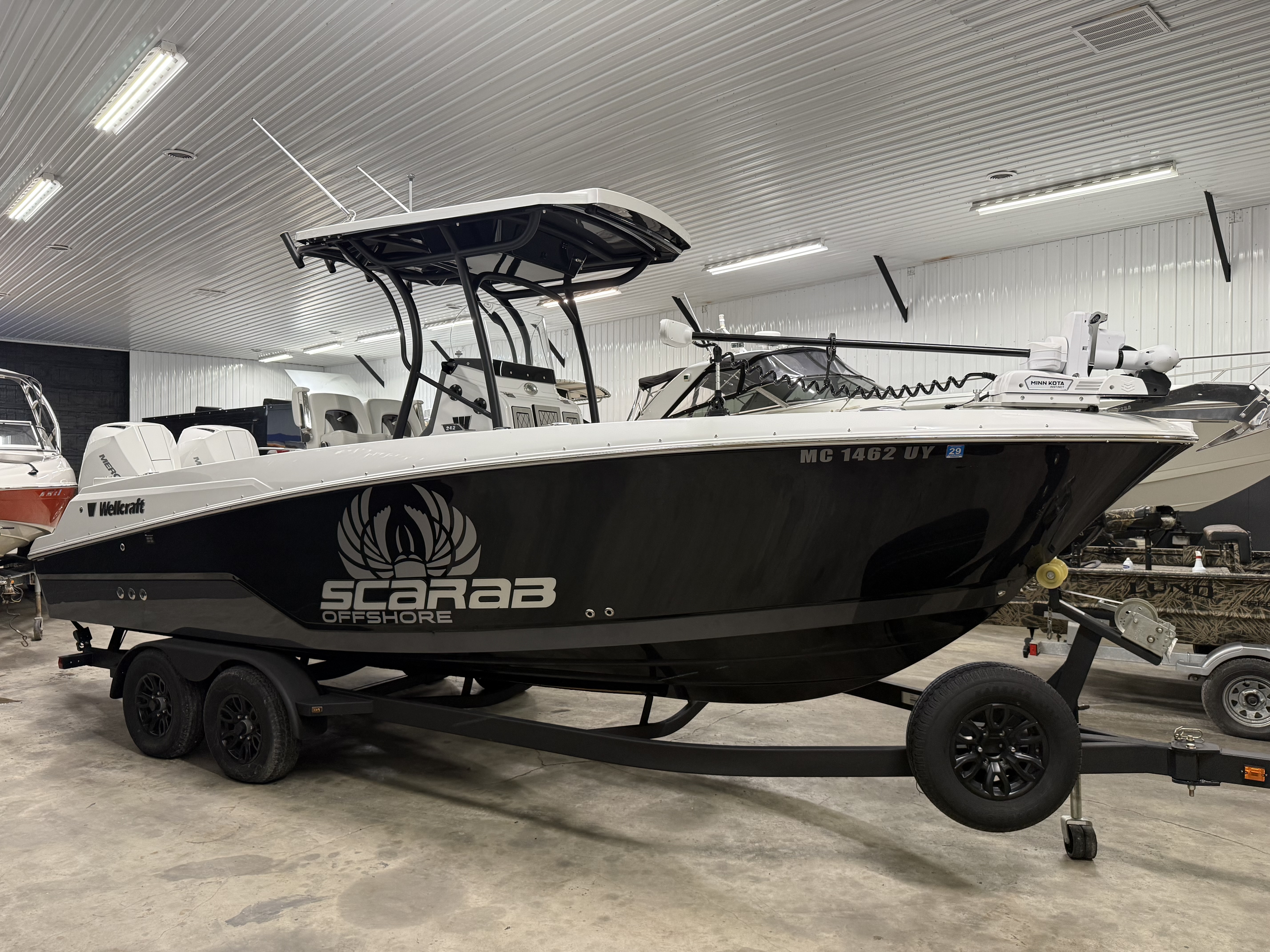 2023 Wellcraft 242 Fisherman | Twin Mercury 200s | Under 50 Hours | Trailer Included Boat