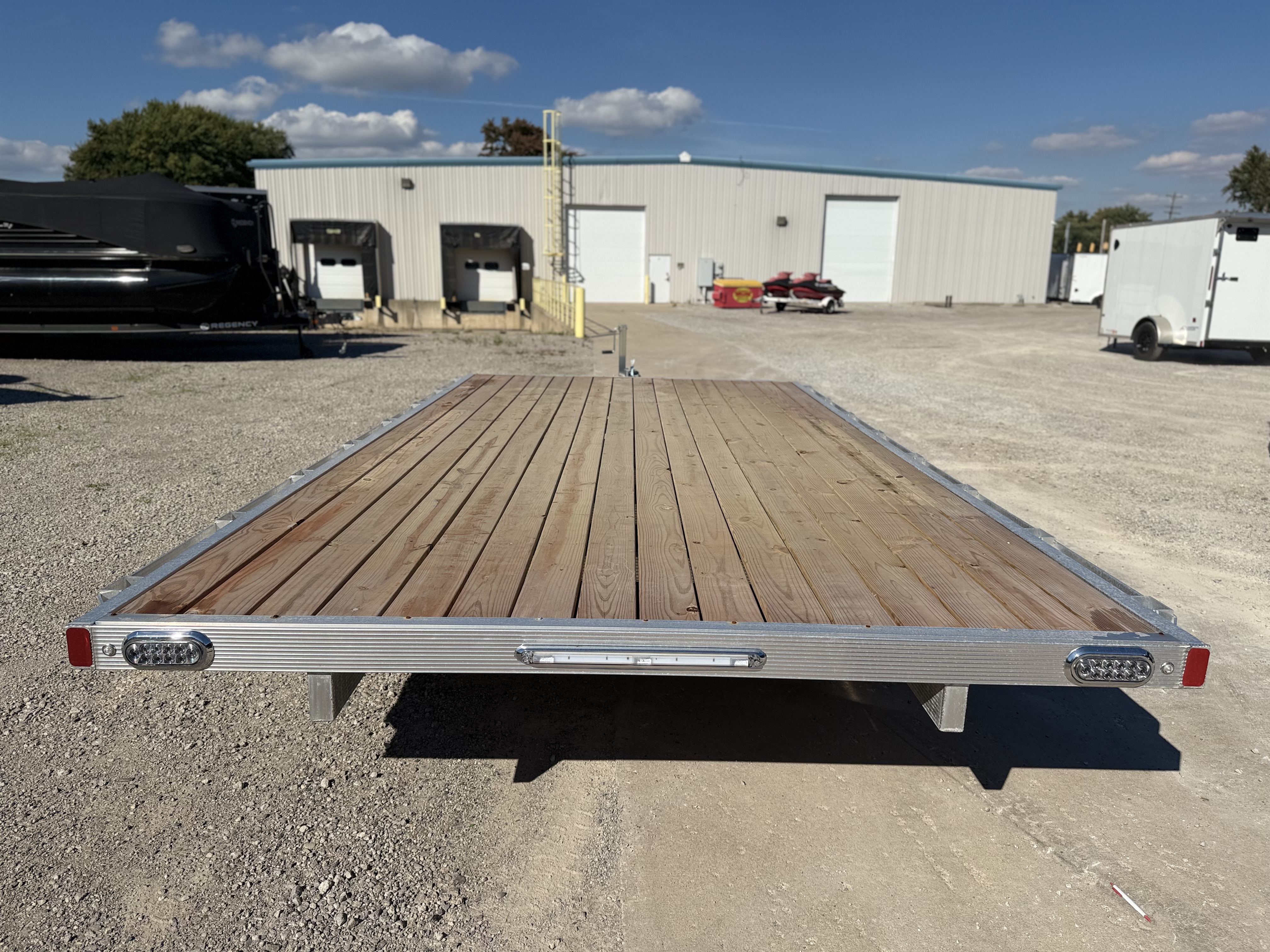 2026 Sport Haven 16’ 6.4K Tandem Axle Aluminum Deckover Utility Trailer Utility Trailer