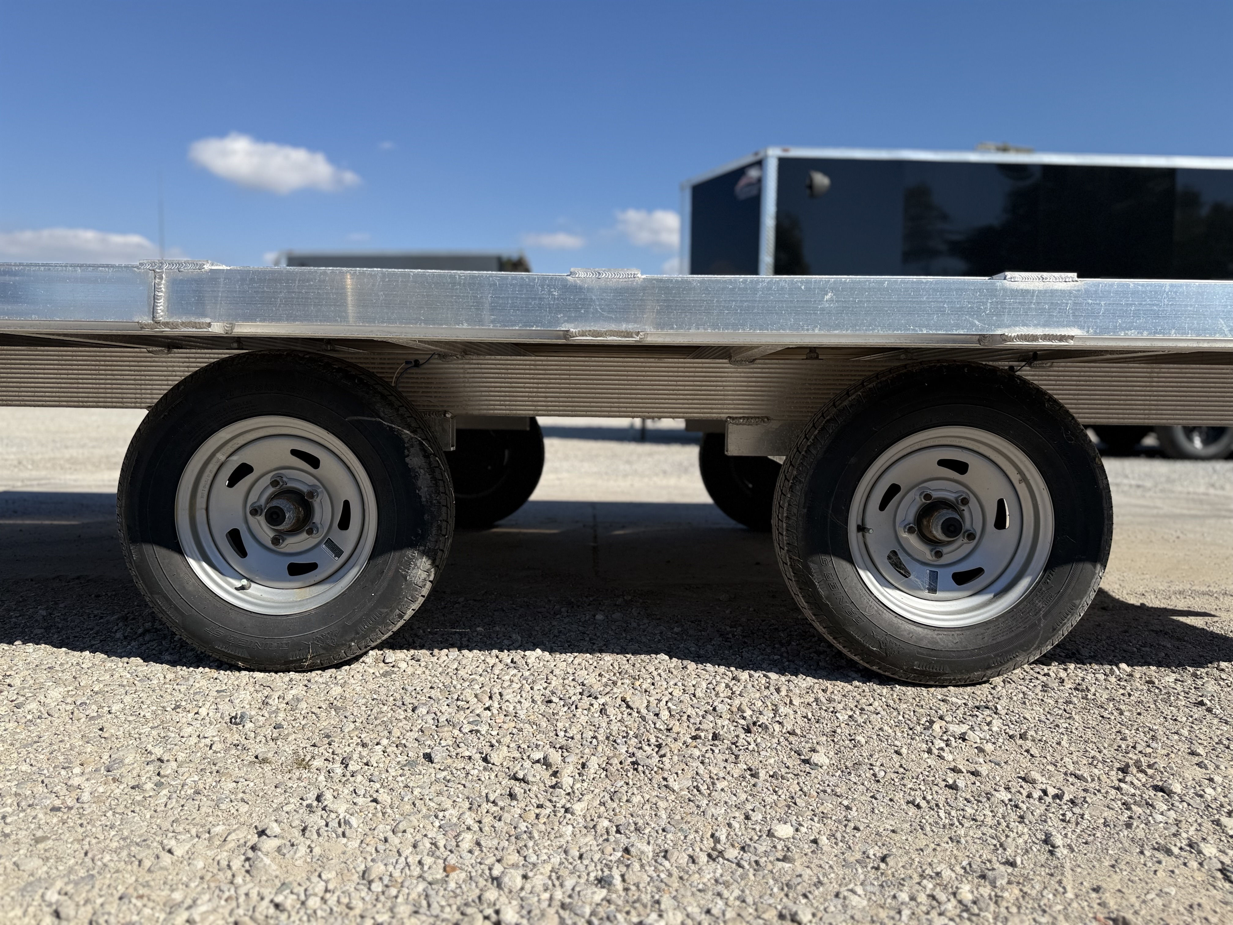 2026 Sport Haven 16’ 6.4K Tandem Axle Aluminum Deckover Utility Trailer Utility Trailer