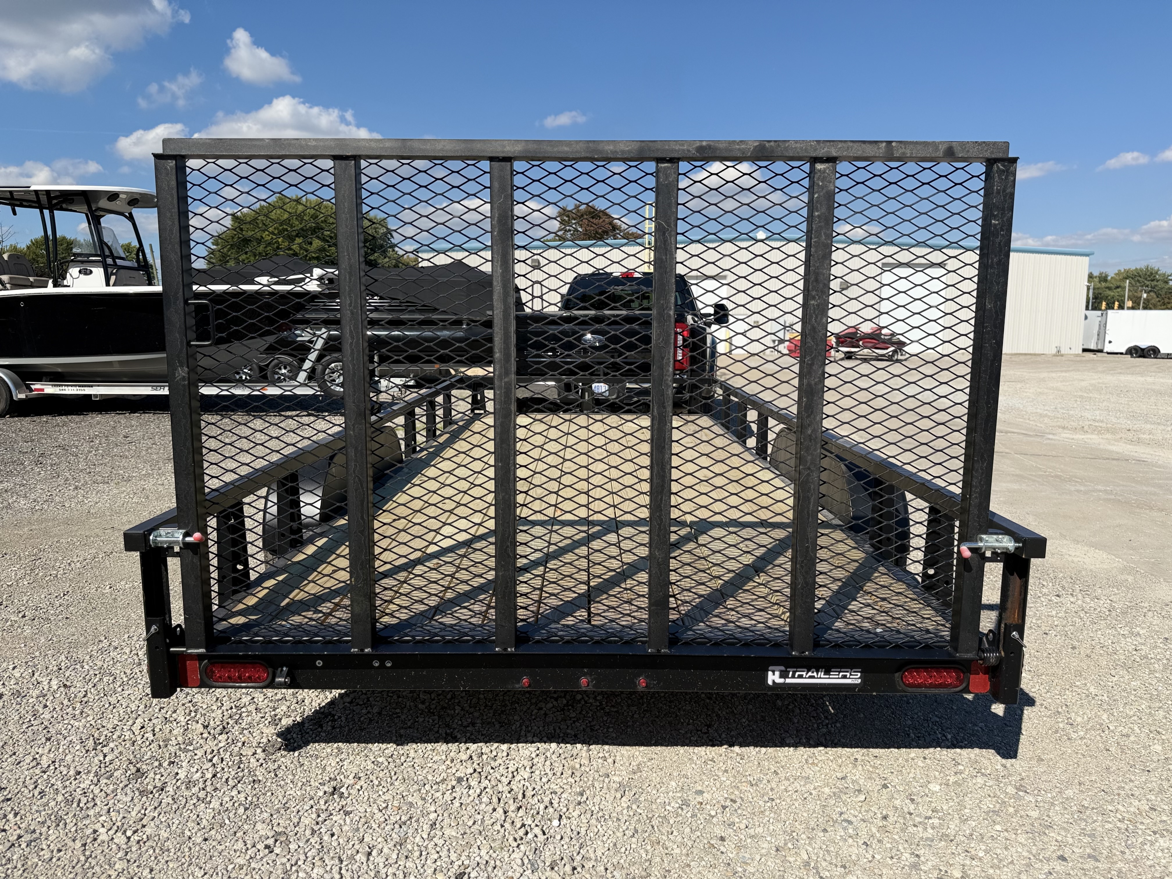 2026 HTC Trailers 7x16 Tandem Axle Steel Utility Trailer Utility Trailer