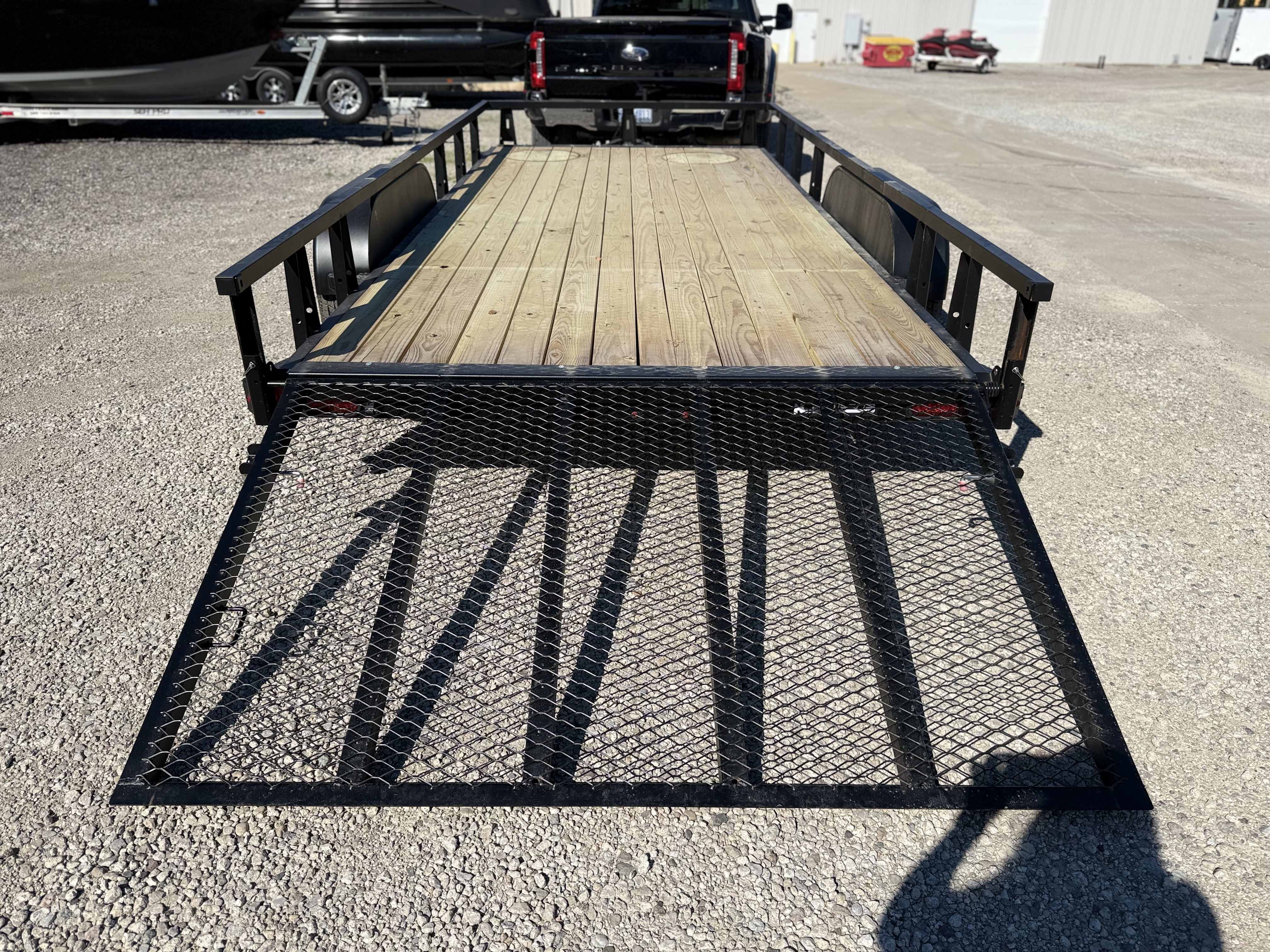 2026 HTC Trailers 7x16 Tandem Axle Steel Utility Trailer Utility Trailer