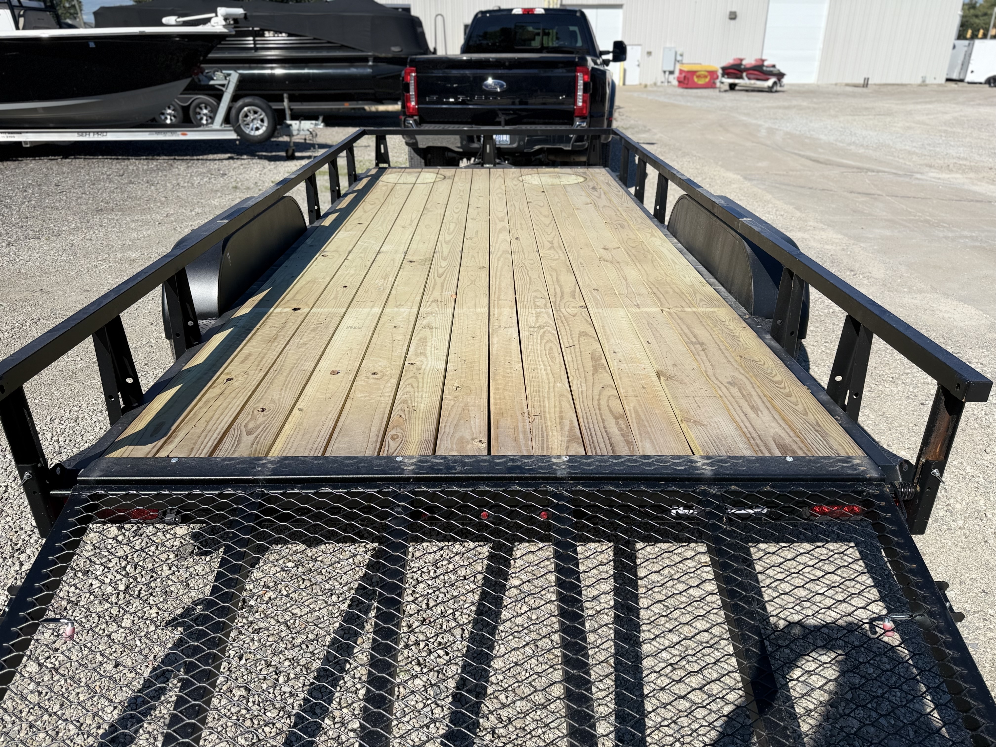 2026 HTC Trailers 7x16 Tandem Axle Steel Utility Trailer Utility Trailer