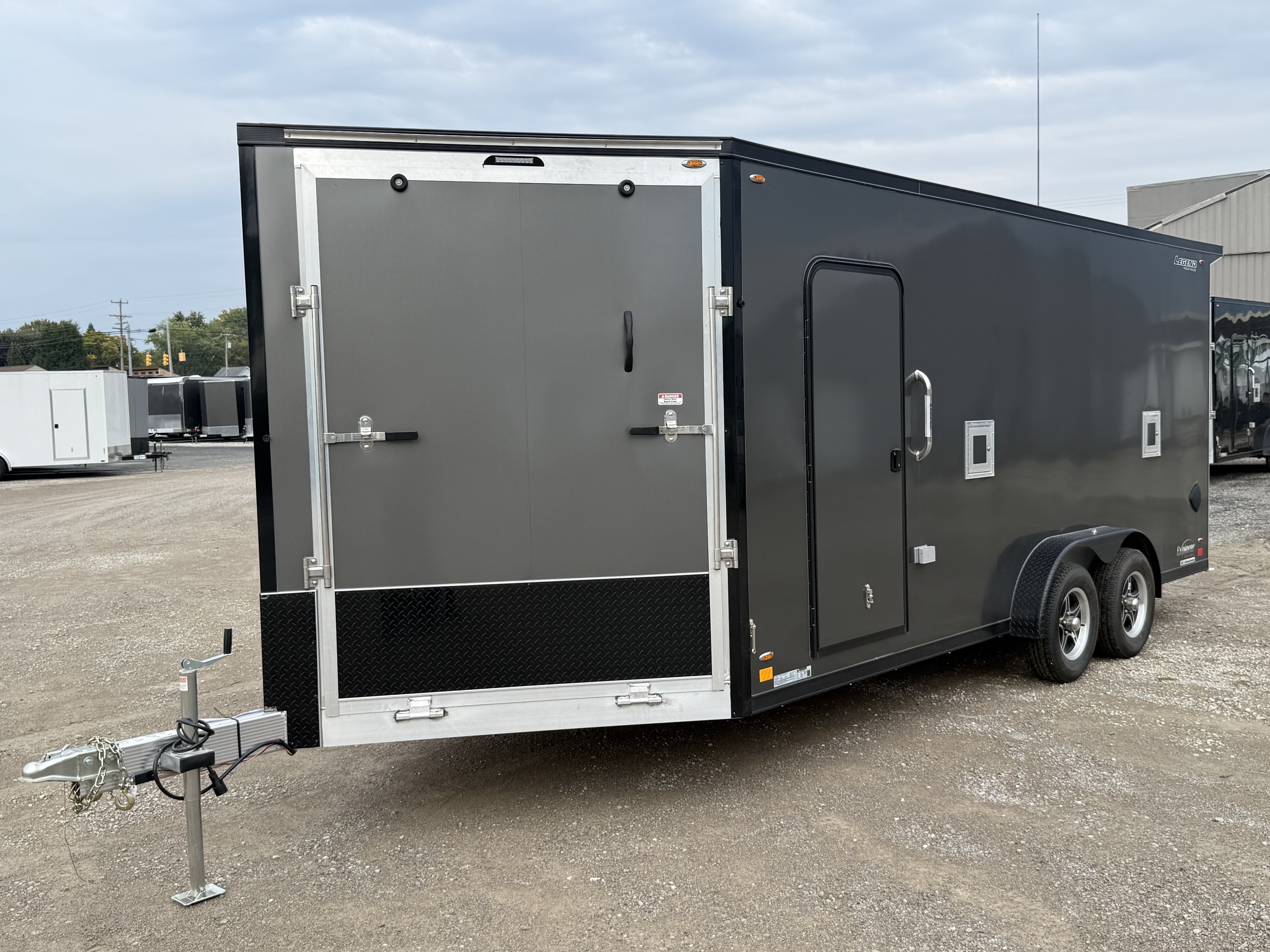 2027 Legend 7.5x23 Explorer Tandem Axle Snowmobile/ATV Trailer Cargo Trailer