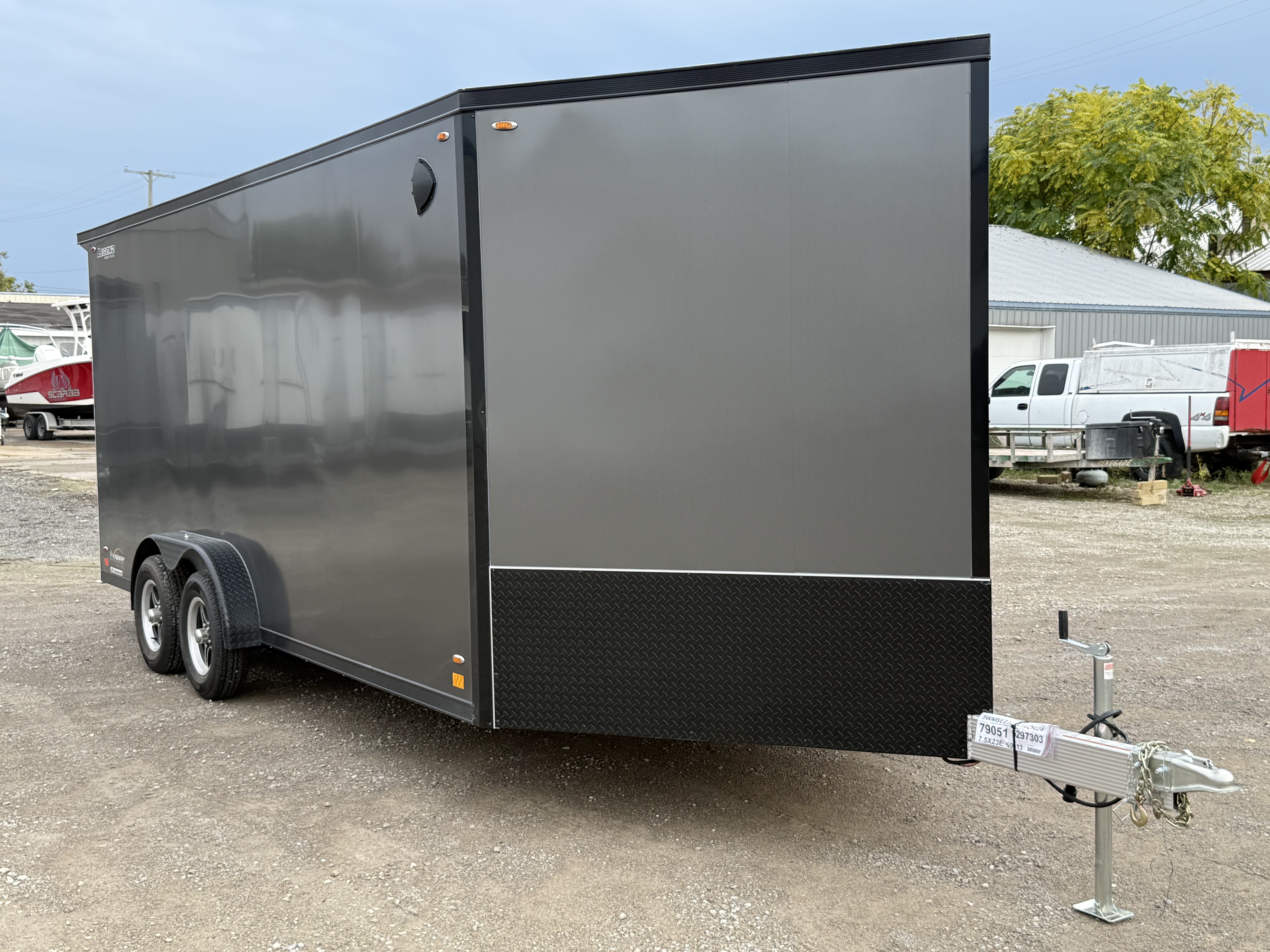2027 Legend 7.5x23 Explorer Tandem Axle Snowmobile/ATV Trailer Cargo Trailer