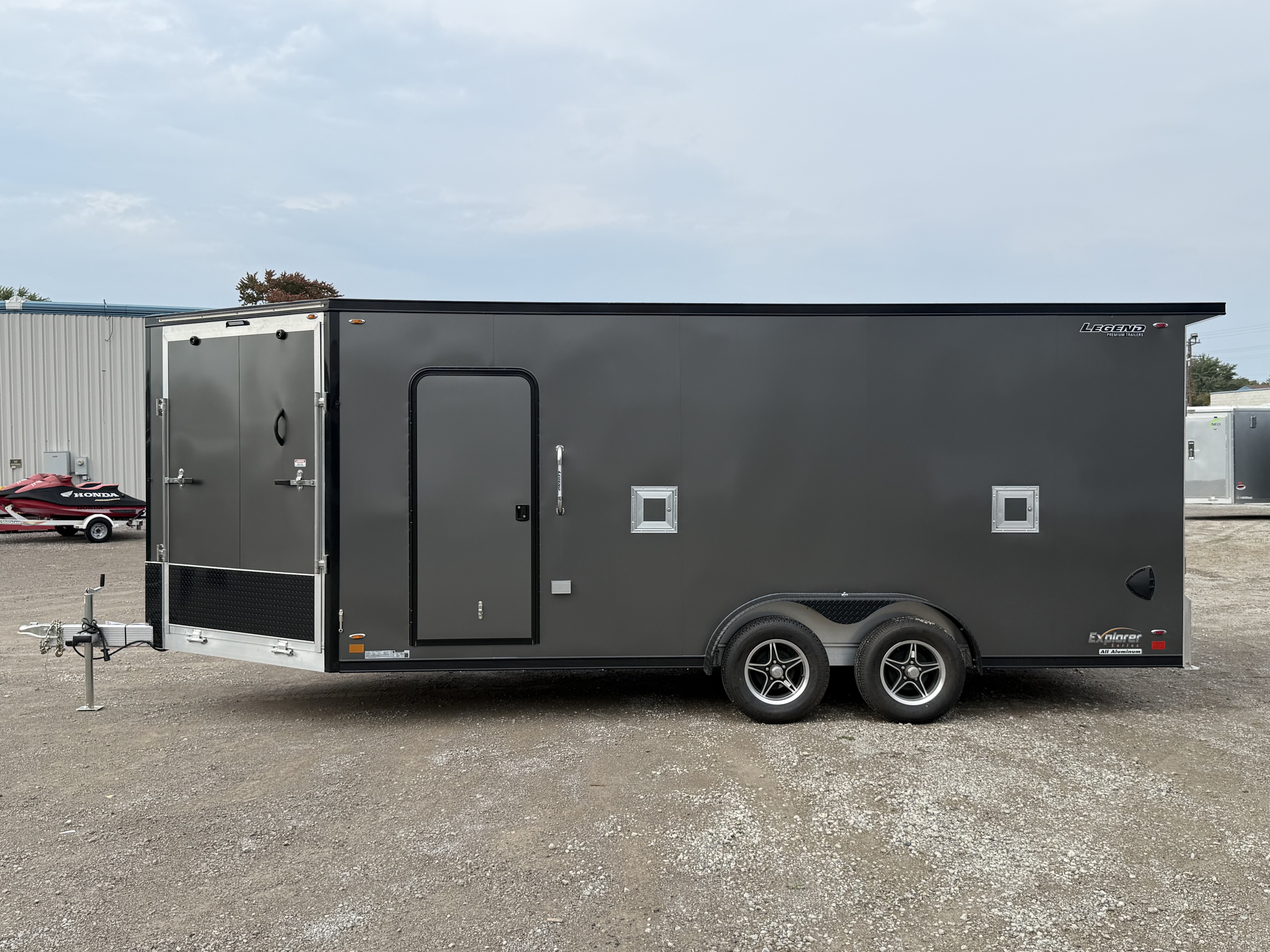 2027 Legend 7.5x23 Explorer Tandem Axle Snowmobile/ATV Trailer Cargo Trailer