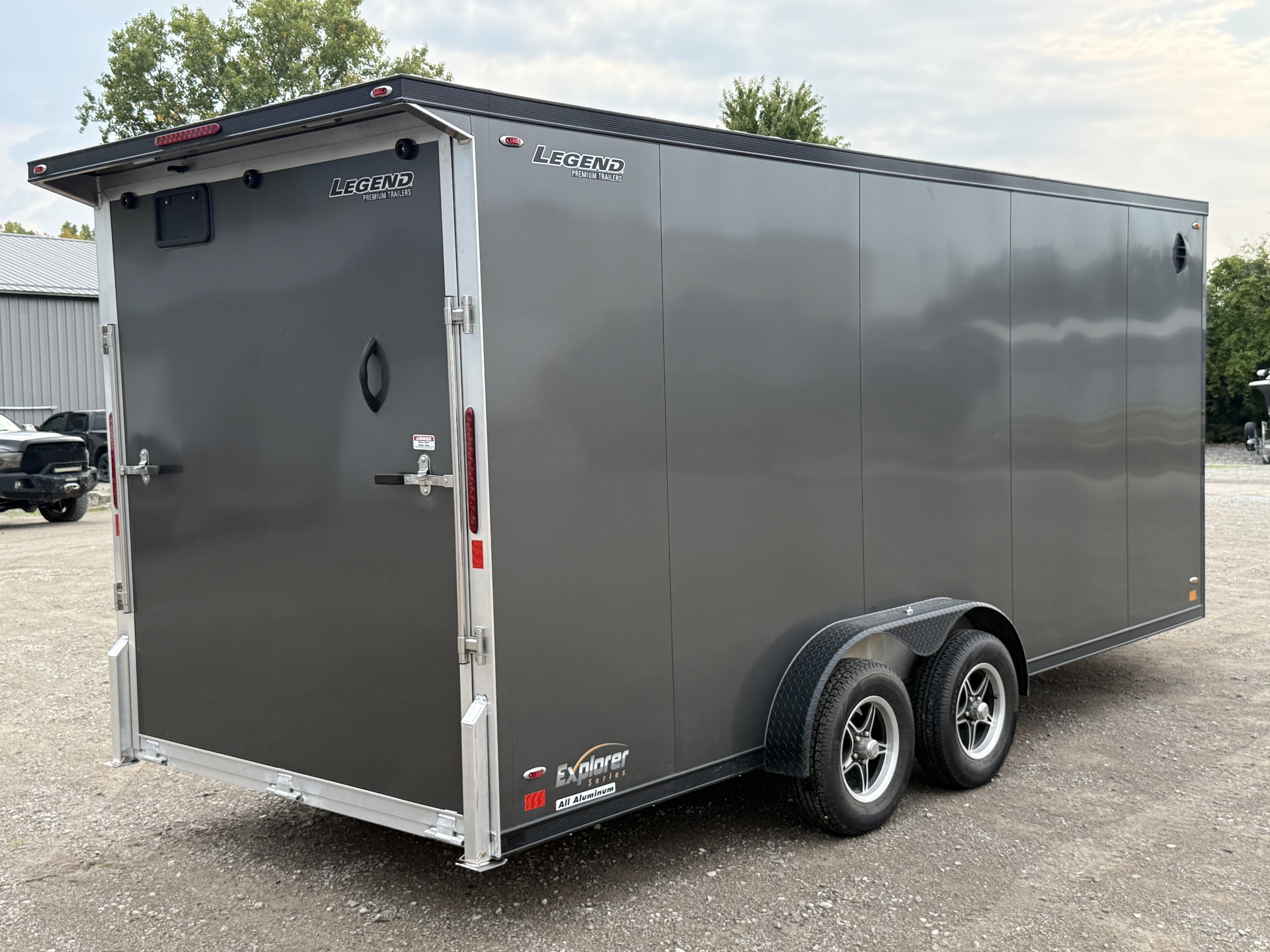 2027 Legend 7.5x23 Explorer Tandem Axle Snowmobile/ATV Trailer Cargo Trailer