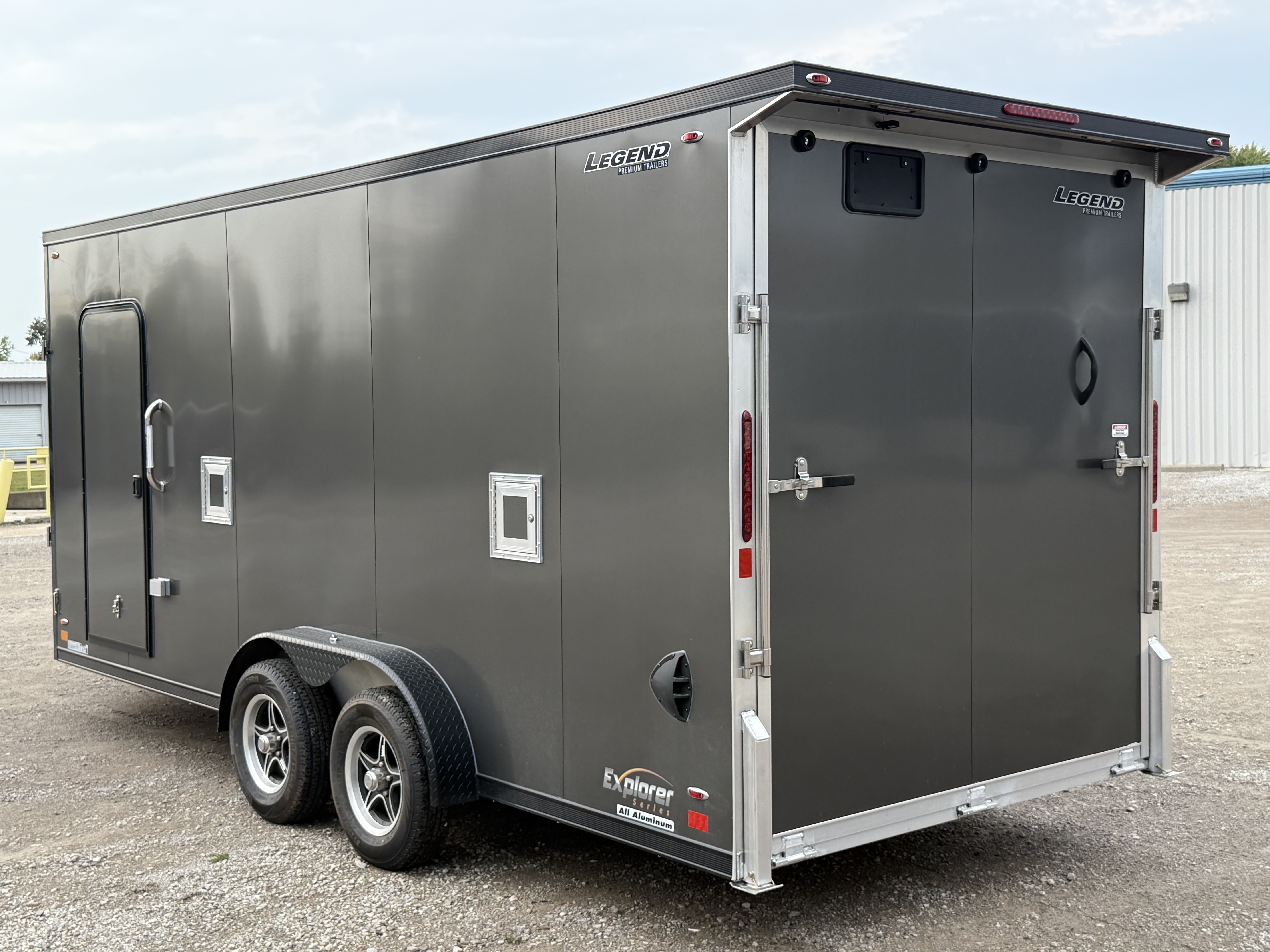 2027 Legend 7.5x23 Explorer Tandem Axle Snowmobile/ATV Trailer Cargo Trailer