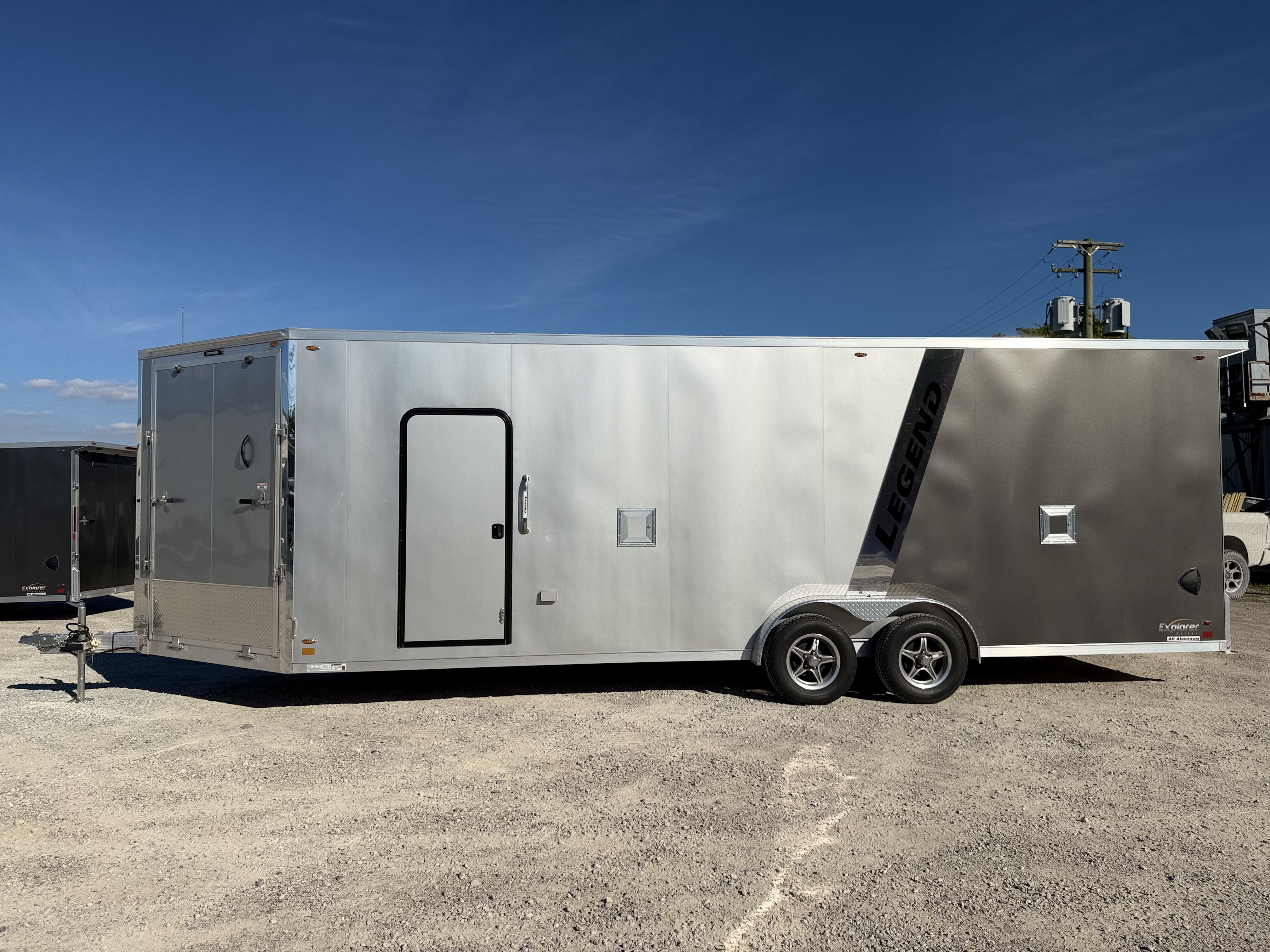 2027 Legend 7.5x29 Explorer Tandem Axle Snowmobile/ATV Trailer Cargo Trailer