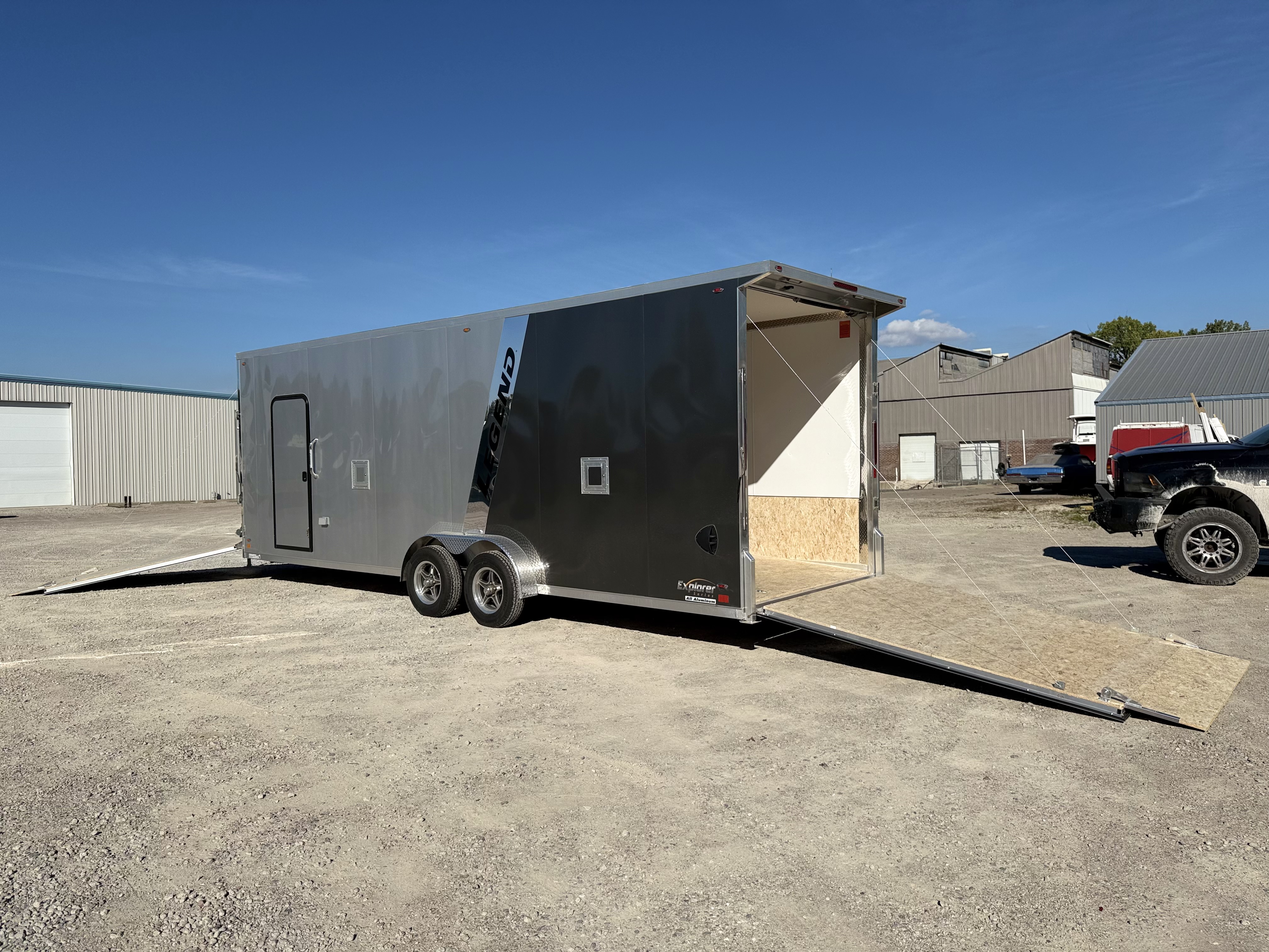 2027 Legend 7.5x29 Explorer Tandem Axle Snowmobile/ATV Trailer Cargo Trailer