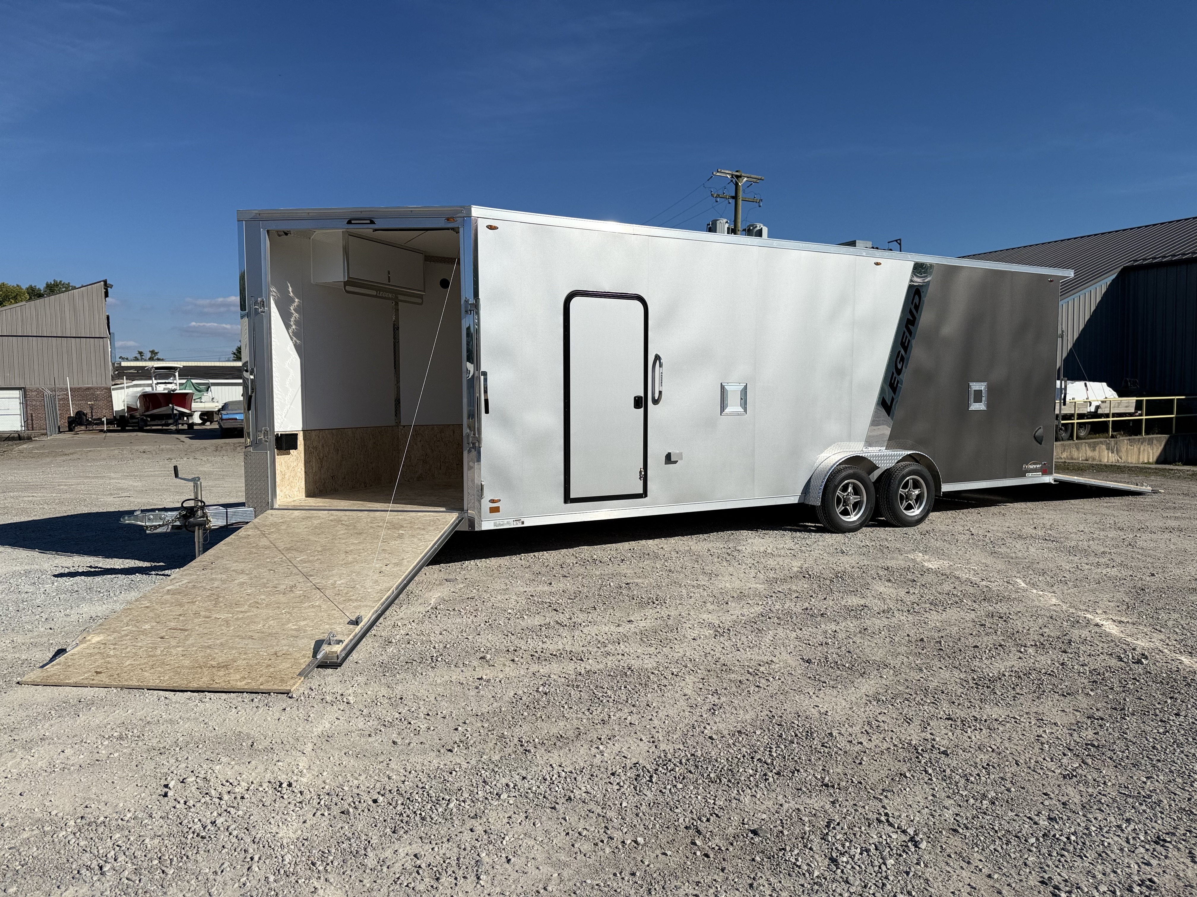 2027 Legend 7.5x29 Explorer Tandem Axle Snowmobile/ATV Trailer Cargo Trailer