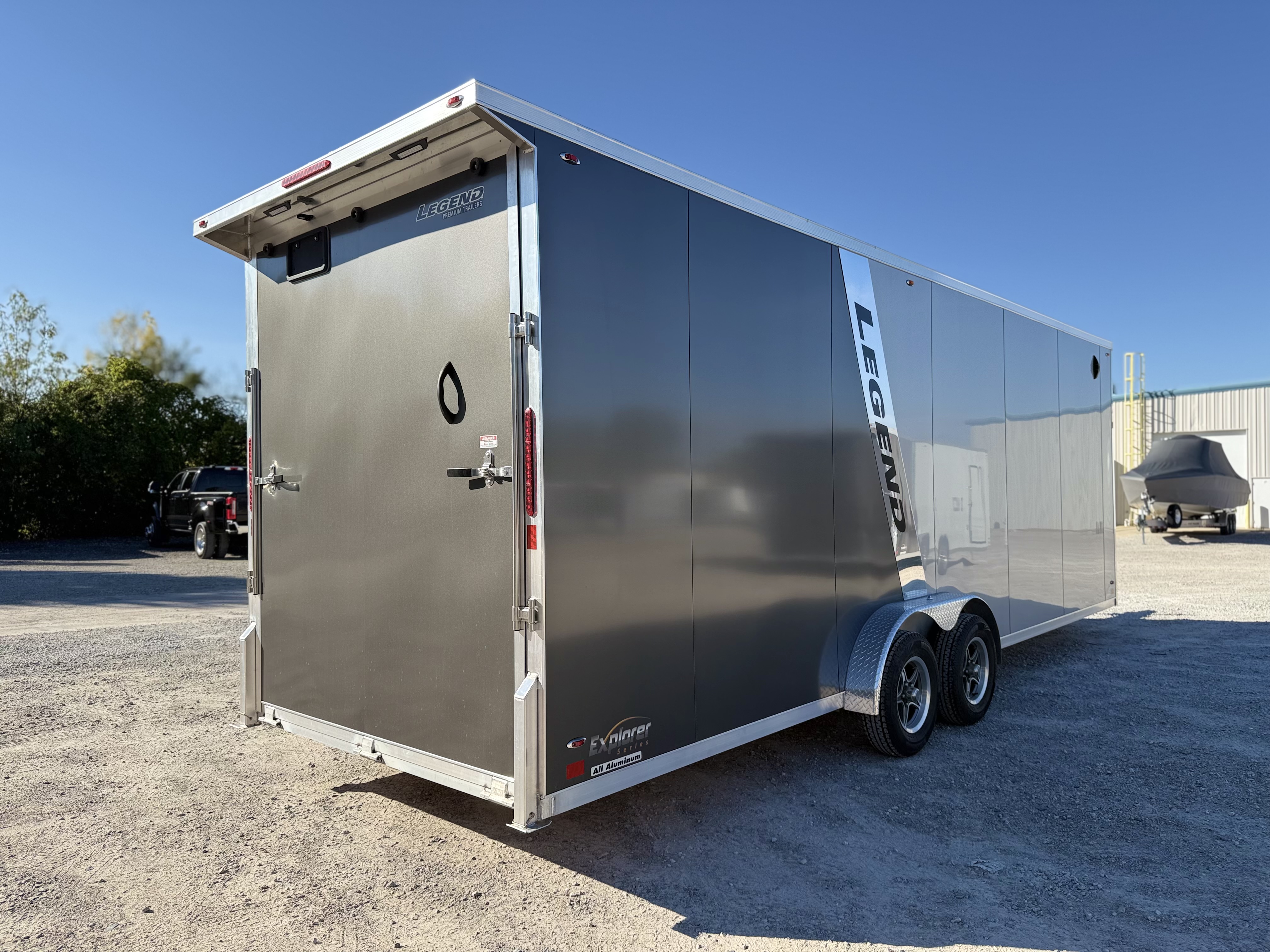 2027 Legend 7.5x29 Explorer Tandem Axle Snowmobile/ATV Trailer Cargo Trailer