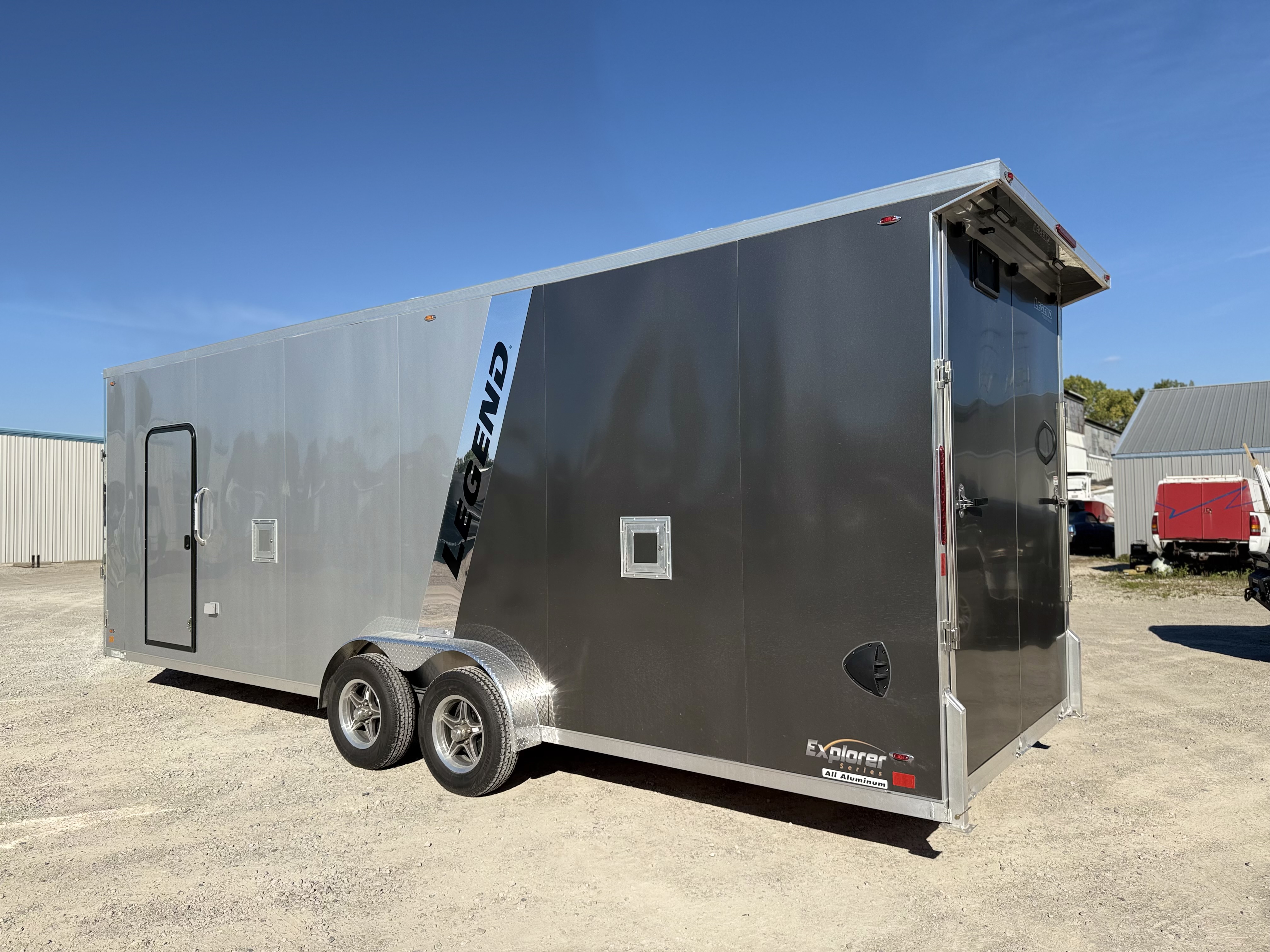 2027 Legend 7.5x29 Explorer Tandem Axle Snowmobile/ATV Trailer Cargo Trailer