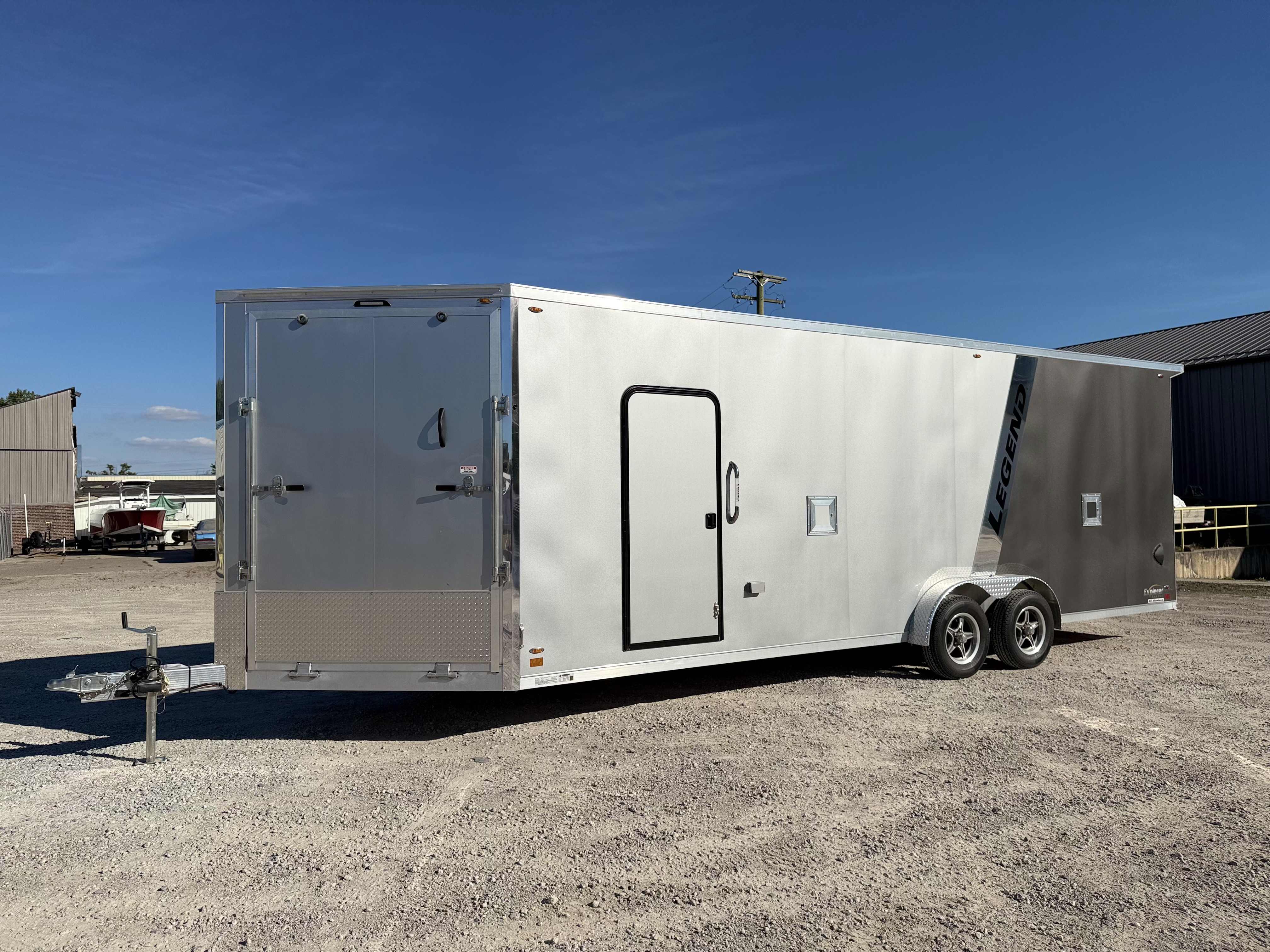 2027 Legend 7.5x29 Explorer Tandem Axle Snowmobile/ATV Trailer Cargo Trailer