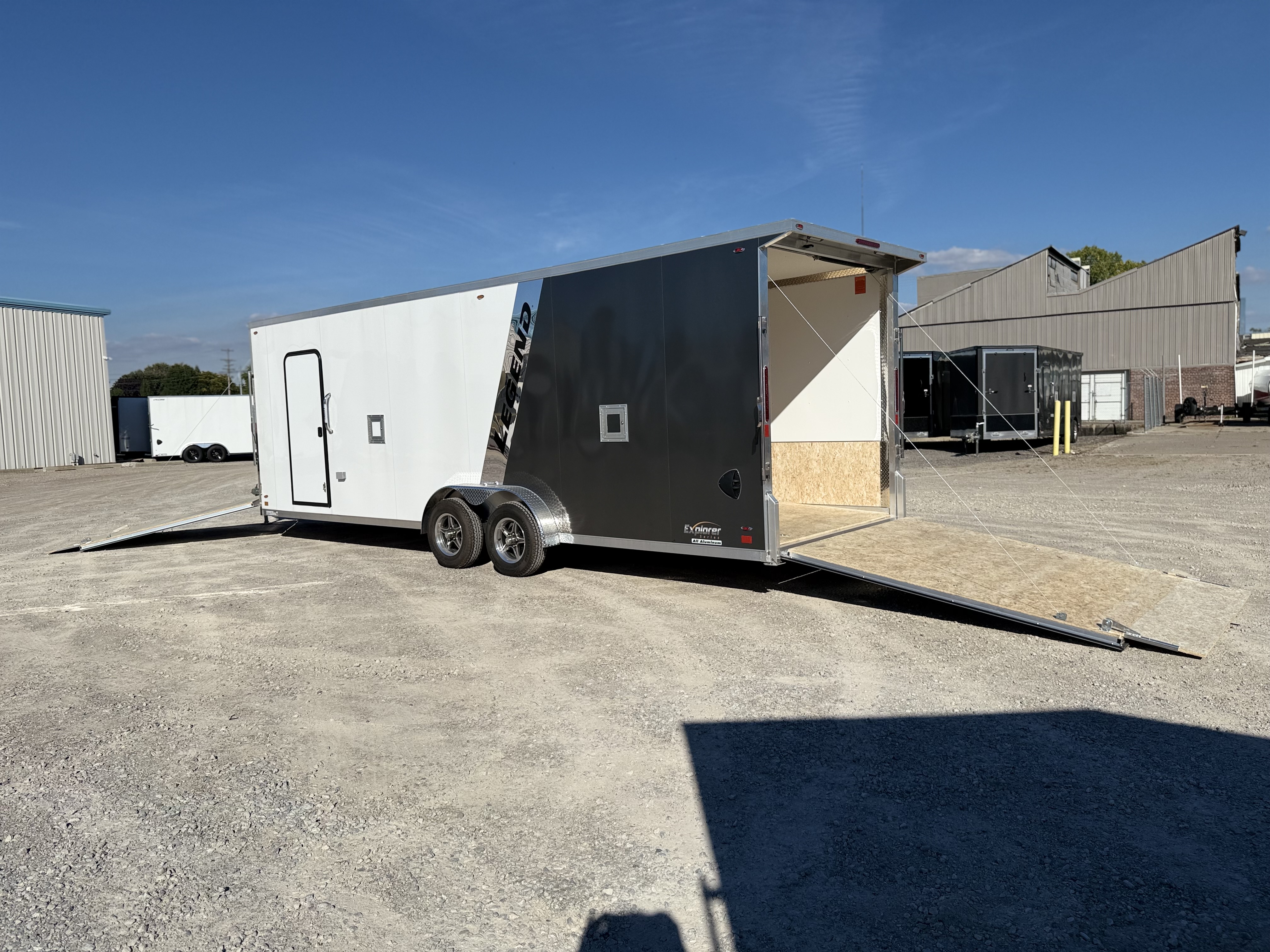 2027 Legend 7.5x29 Explorer Tandem Axle Snowmobile/ATV Trailer Cargo Trailer