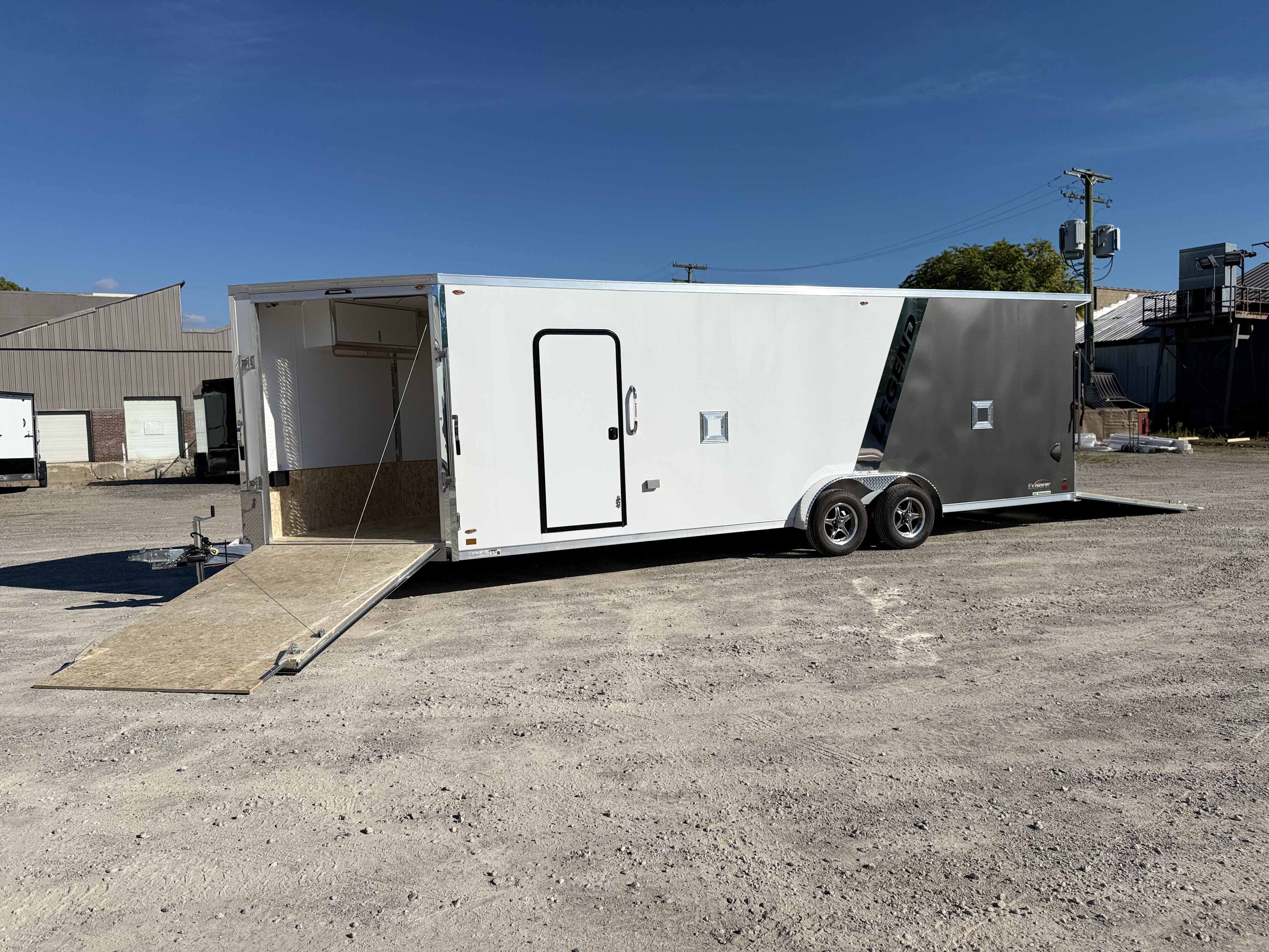 2027 Legend 7.5x29 Explorer Tandem Axle Snowmobile/ATV Trailer Cargo Trailer