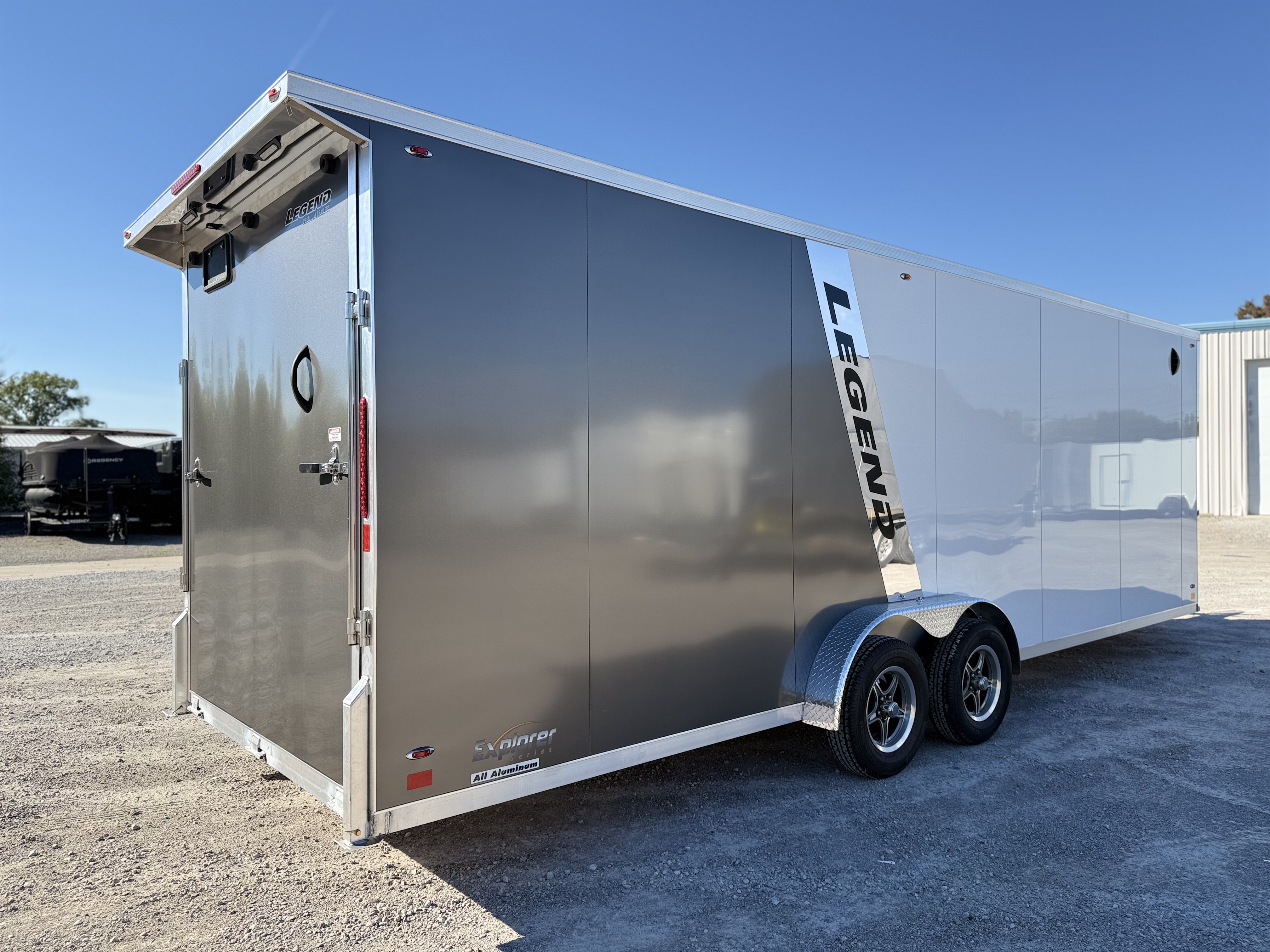 2027 Legend 7.5x29 Explorer Tandem Axle Snowmobile/ATV Trailer Cargo Trailer
