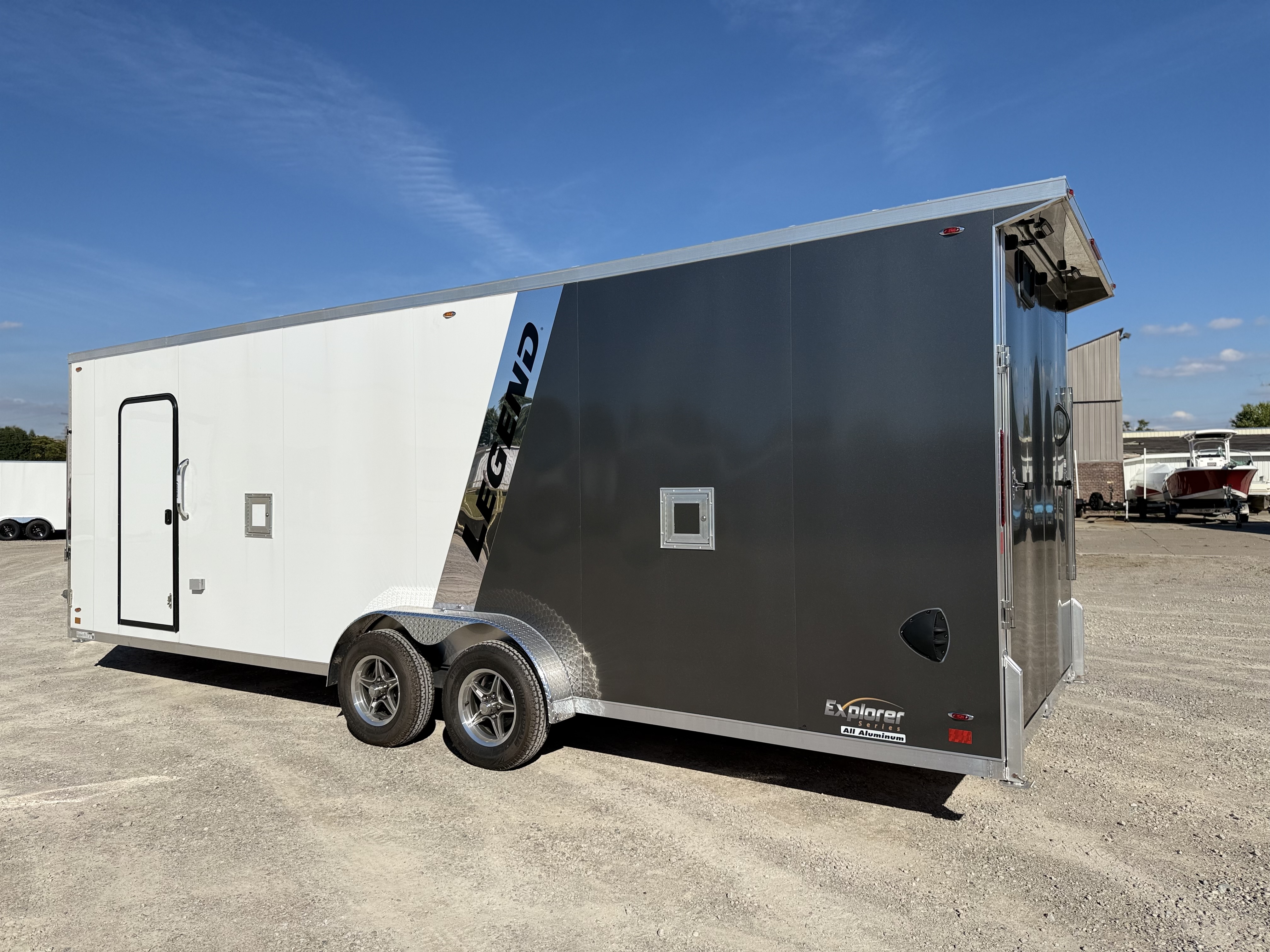 2027 Legend 7.5x29 Explorer Tandem Axle Snowmobile/ATV Trailer Cargo Trailer