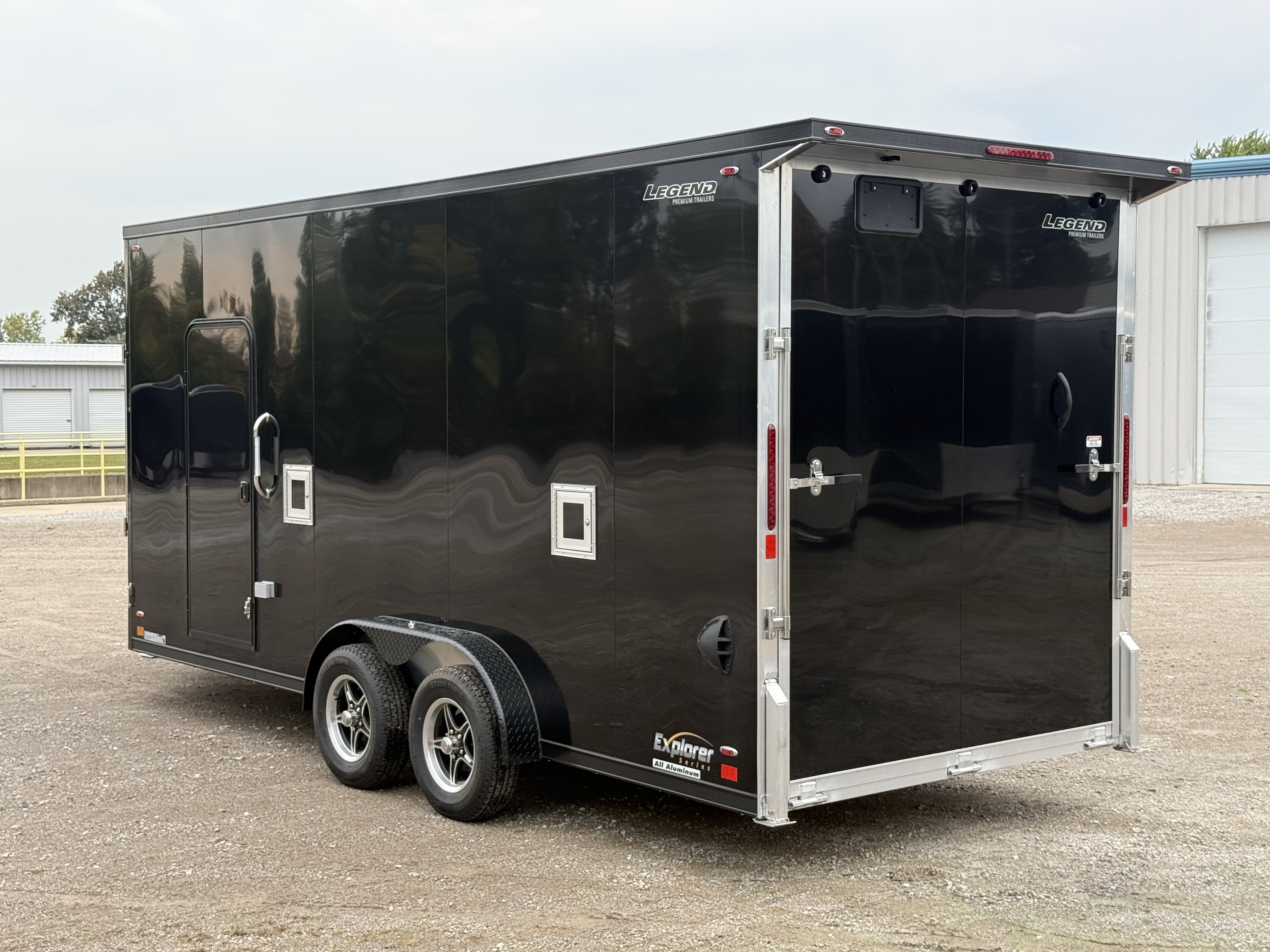 2027 Legend 7.5x23 Explorer Tandem Axle ATV/Snowmobile Trailer Cargo Trailer