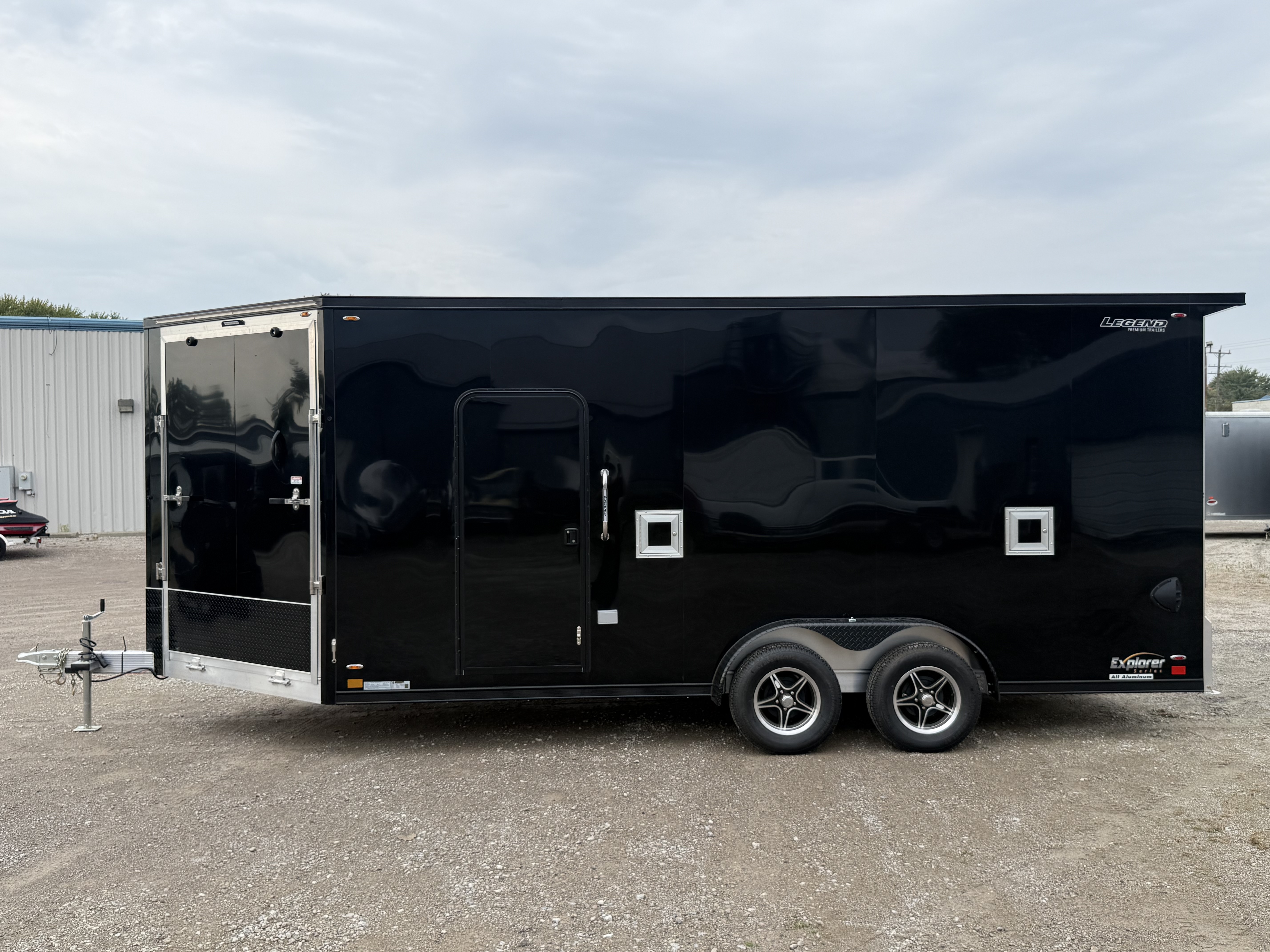 2027 Legend 7.5x23 Explorer Tandem Axle ATV/Snowmobile Trailer Cargo Trailer