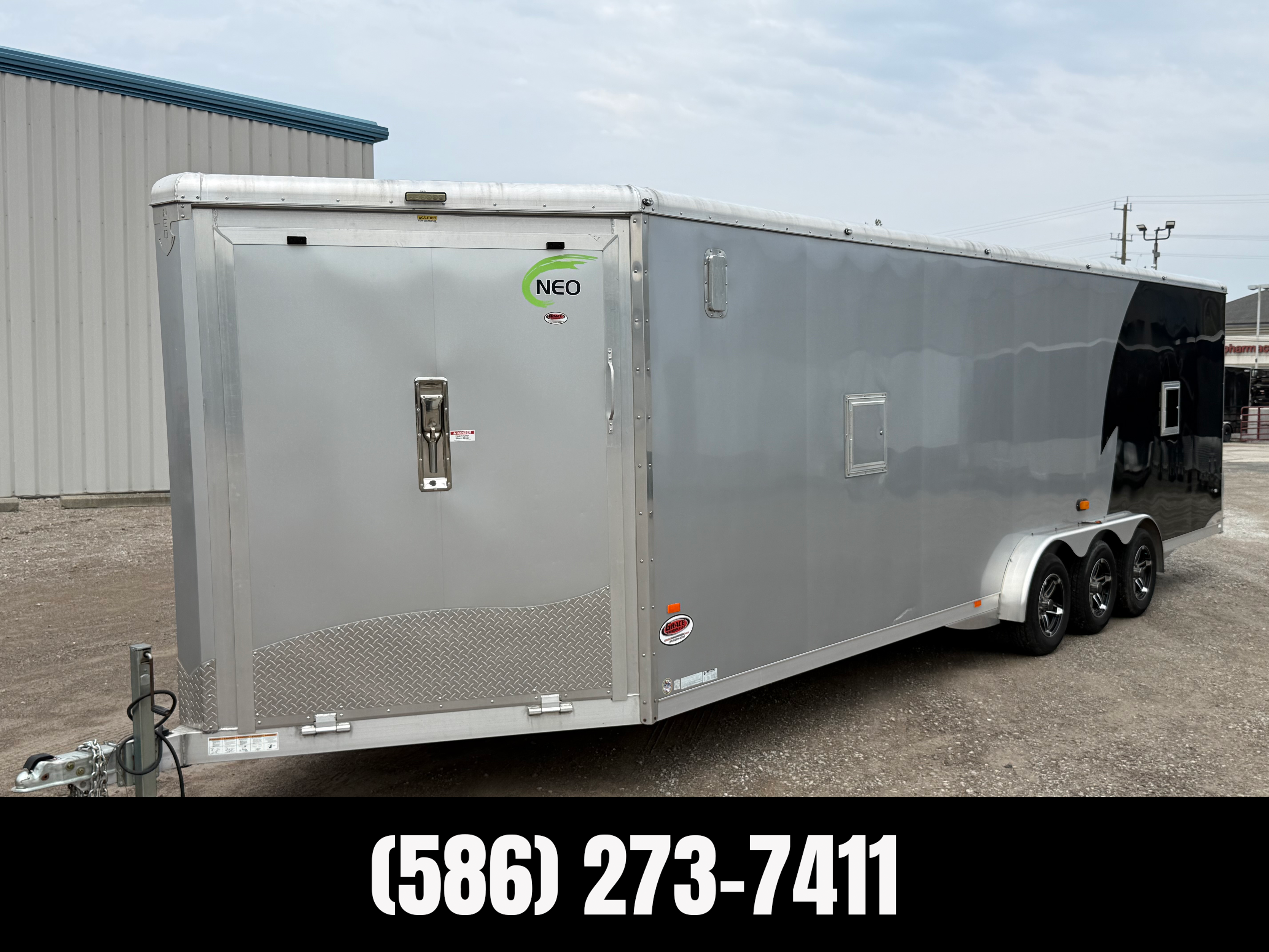 2017 Neo 7.5x31 Aluminum All Sport Triple Axle Snowmobile Trailer — photo 1 of 11