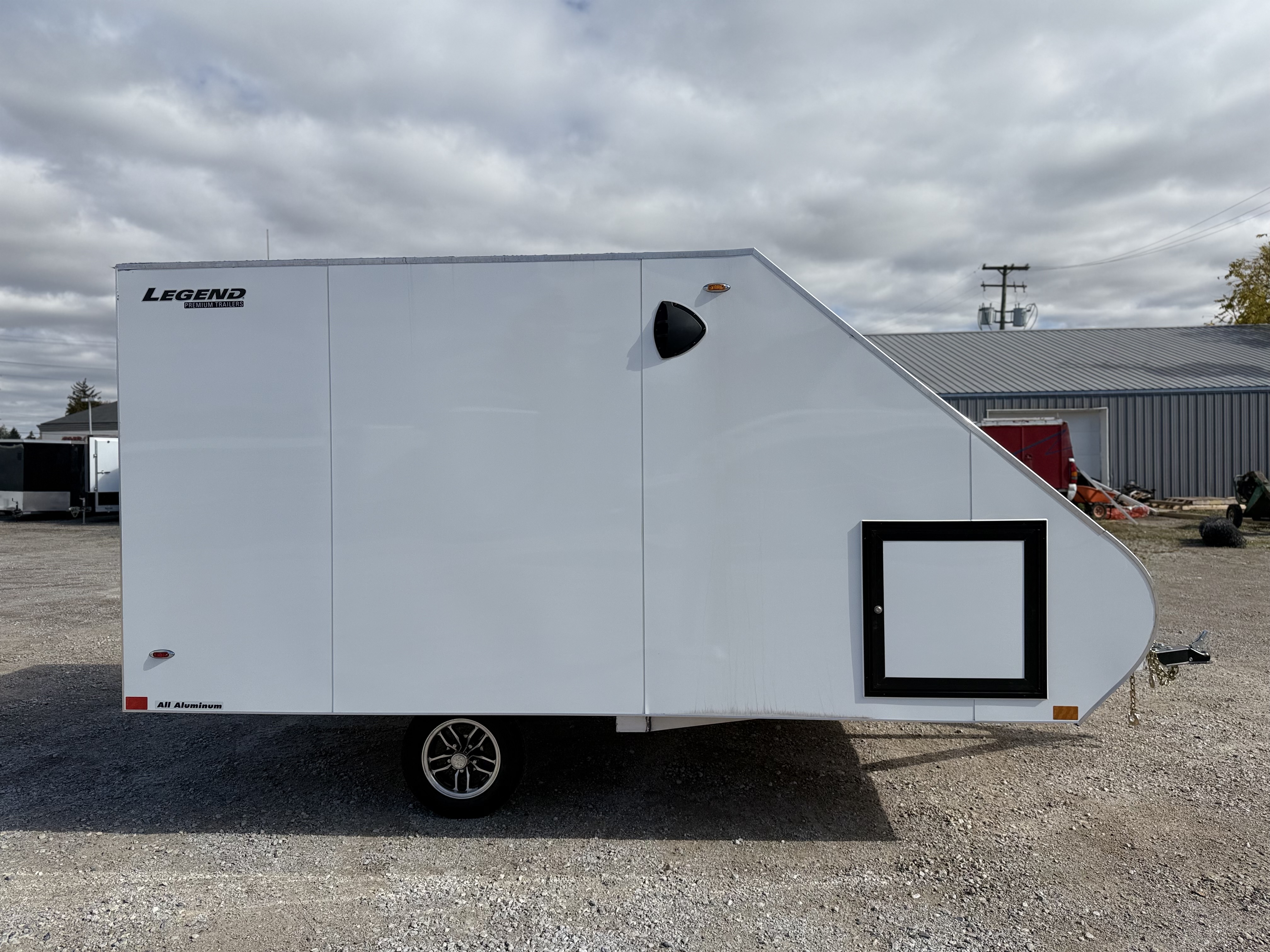 2027 Legend 8.5x13 Single Axle Sport Lite 2 Place Snowmobile Trailer Cargo Trailer