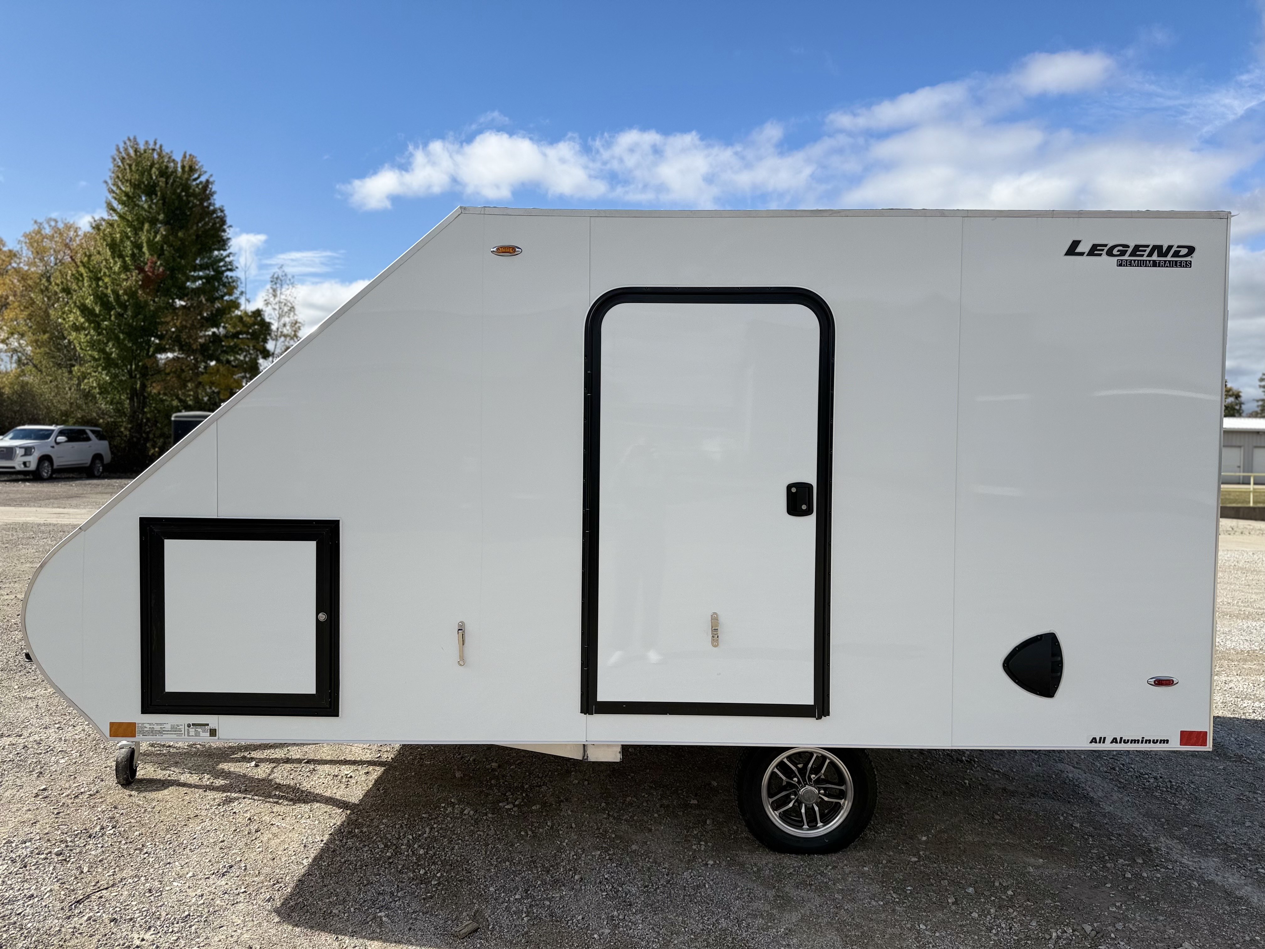 2027 Legend 8.5x13 Single Axle Sport Lite 2 Place Snowmobile Trailer Cargo Trailer