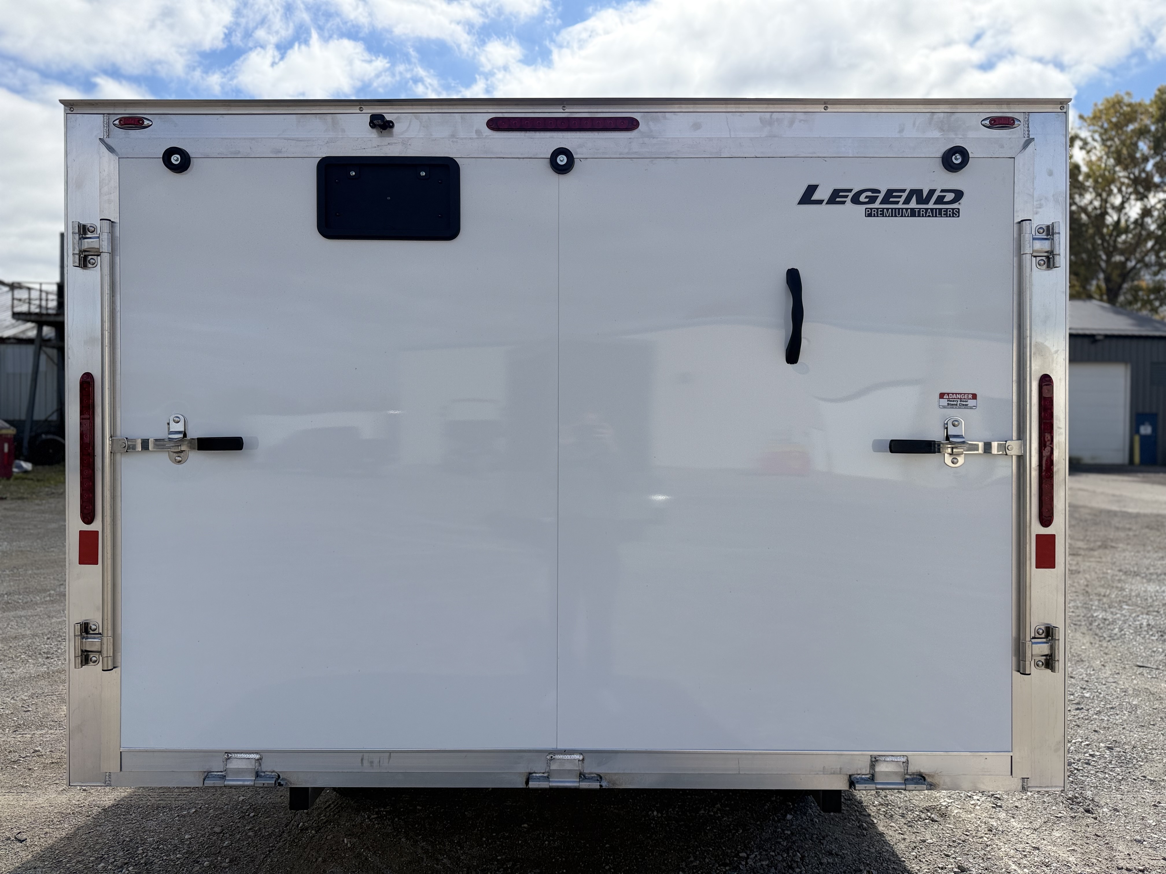 2027 Legend 8.5x13 Single Axle Sport Lite 2 Place Snowmobile Trailer Cargo Trailer