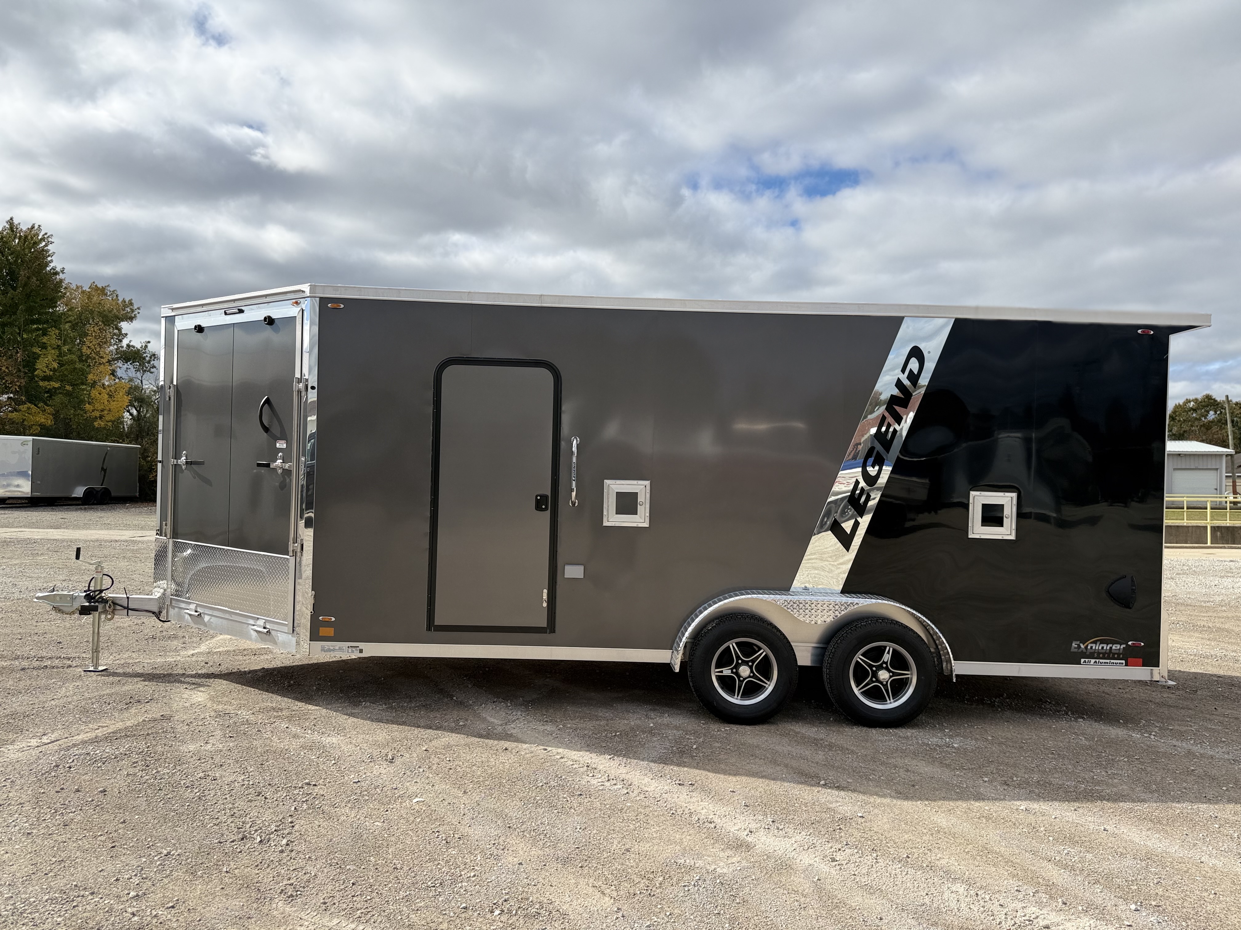 2027 Legend 7.5x23 Explorer Tandem Axle Snowmobile/ATV Trailer Cargo Trailer