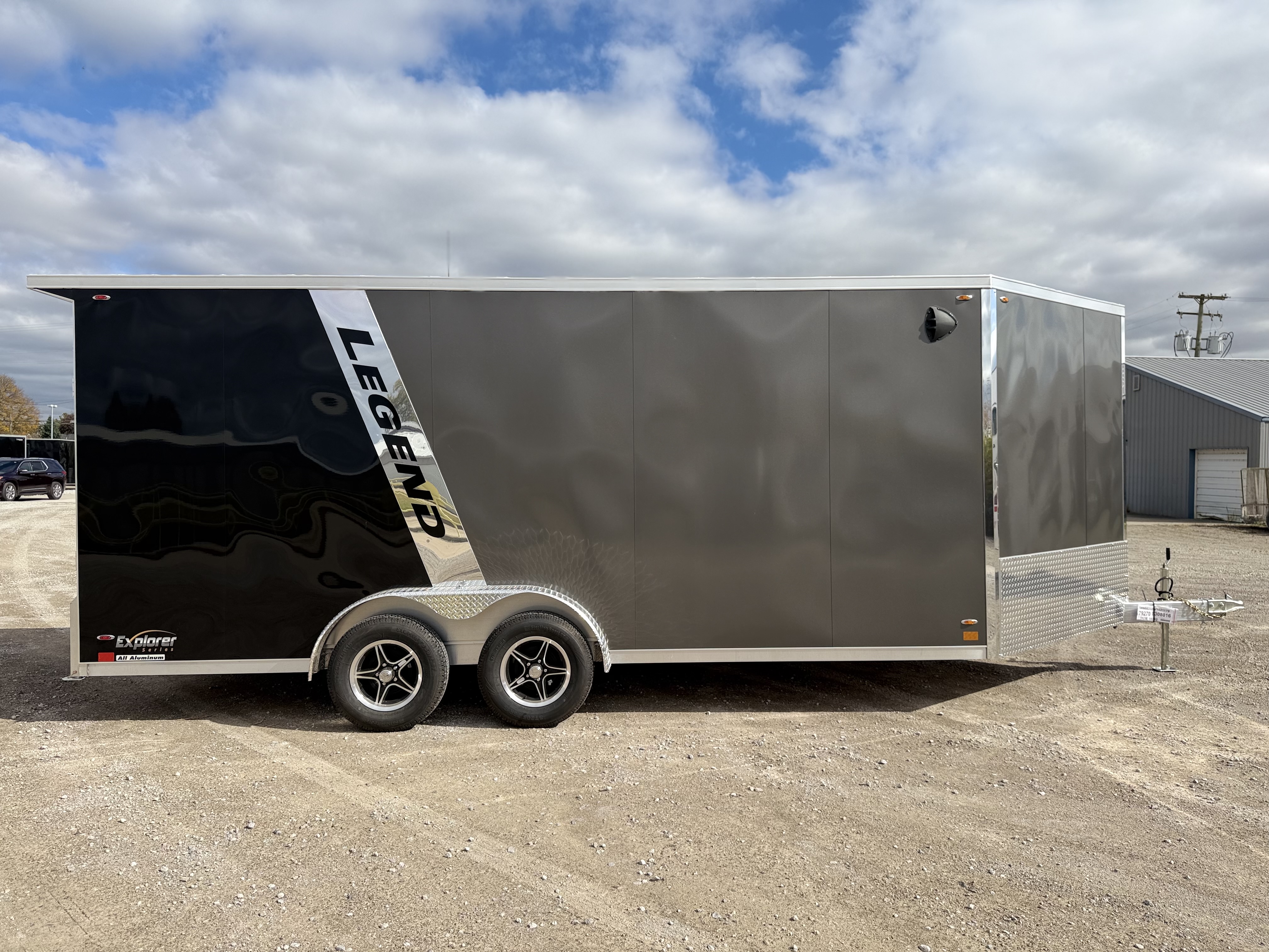 2027 Legend 7.5x23 Explorer Tandem Axle Snowmobile/ATV Trailer Cargo Trailer