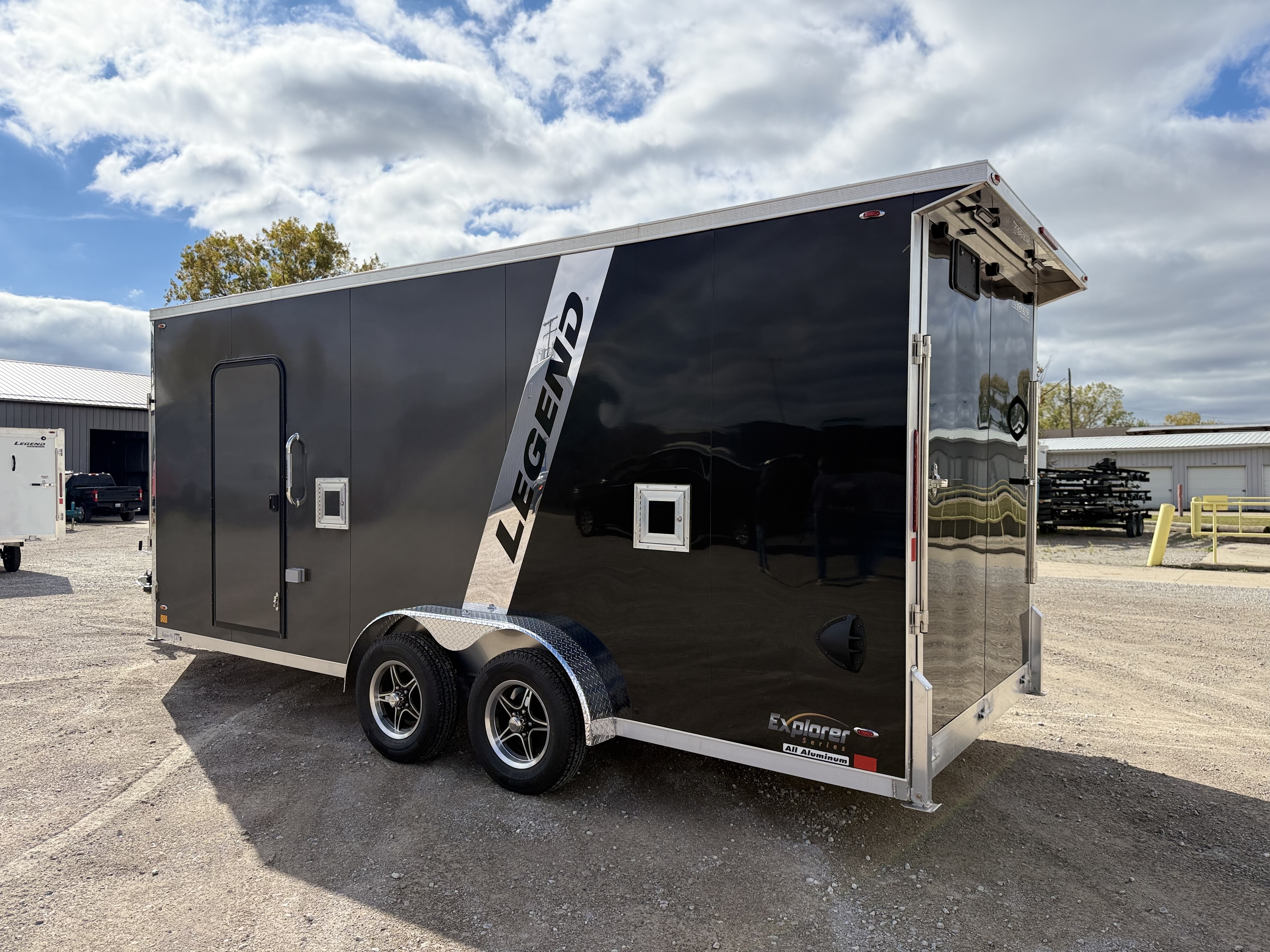 2027 Legend 7.5x23 Explorer Tandem Axle Snowmobile/ATV Trailer Cargo Trailer