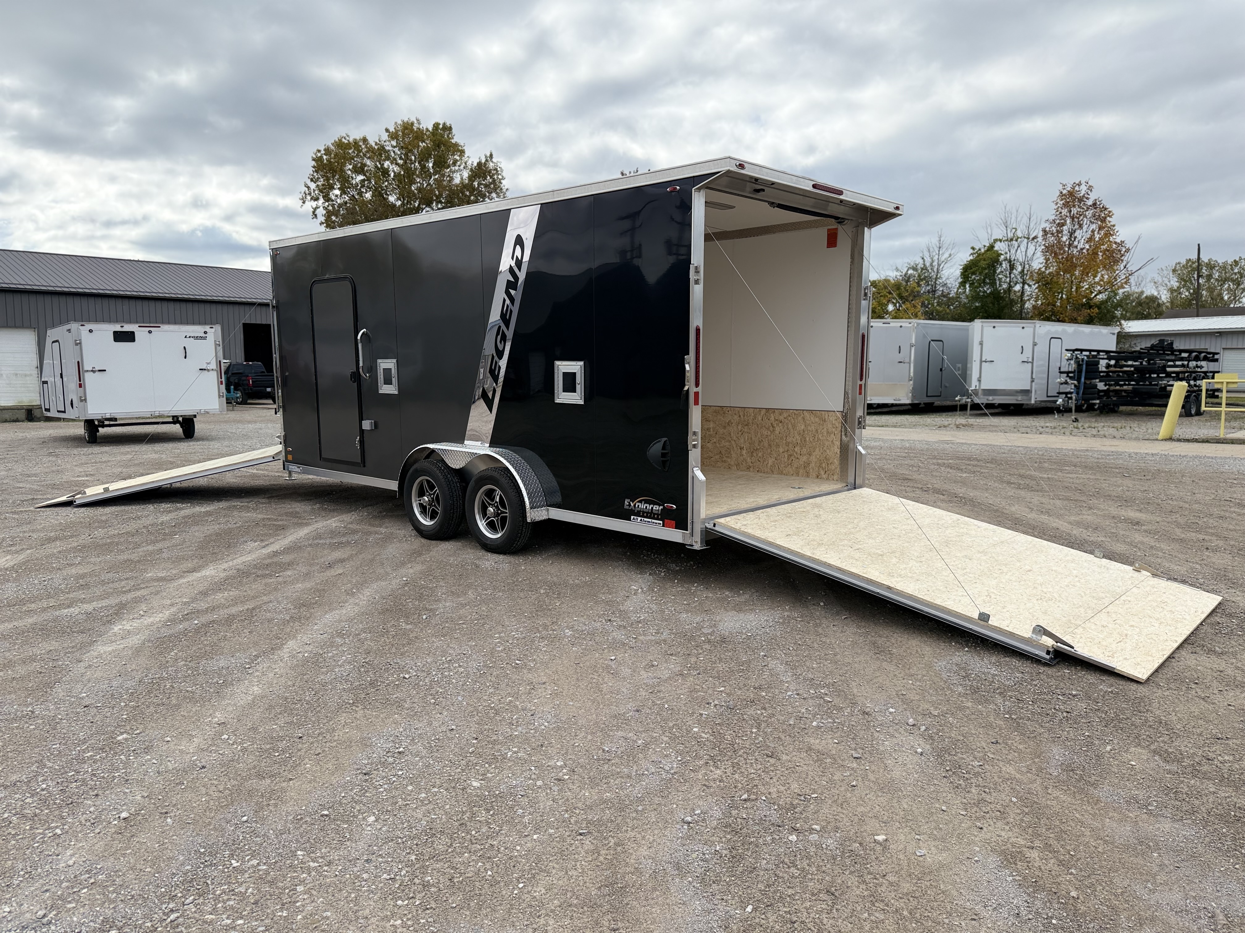 2027 Legend 7.5x23 Explorer Tandem Axle Snowmobile/ATV Trailer Cargo Trailer
